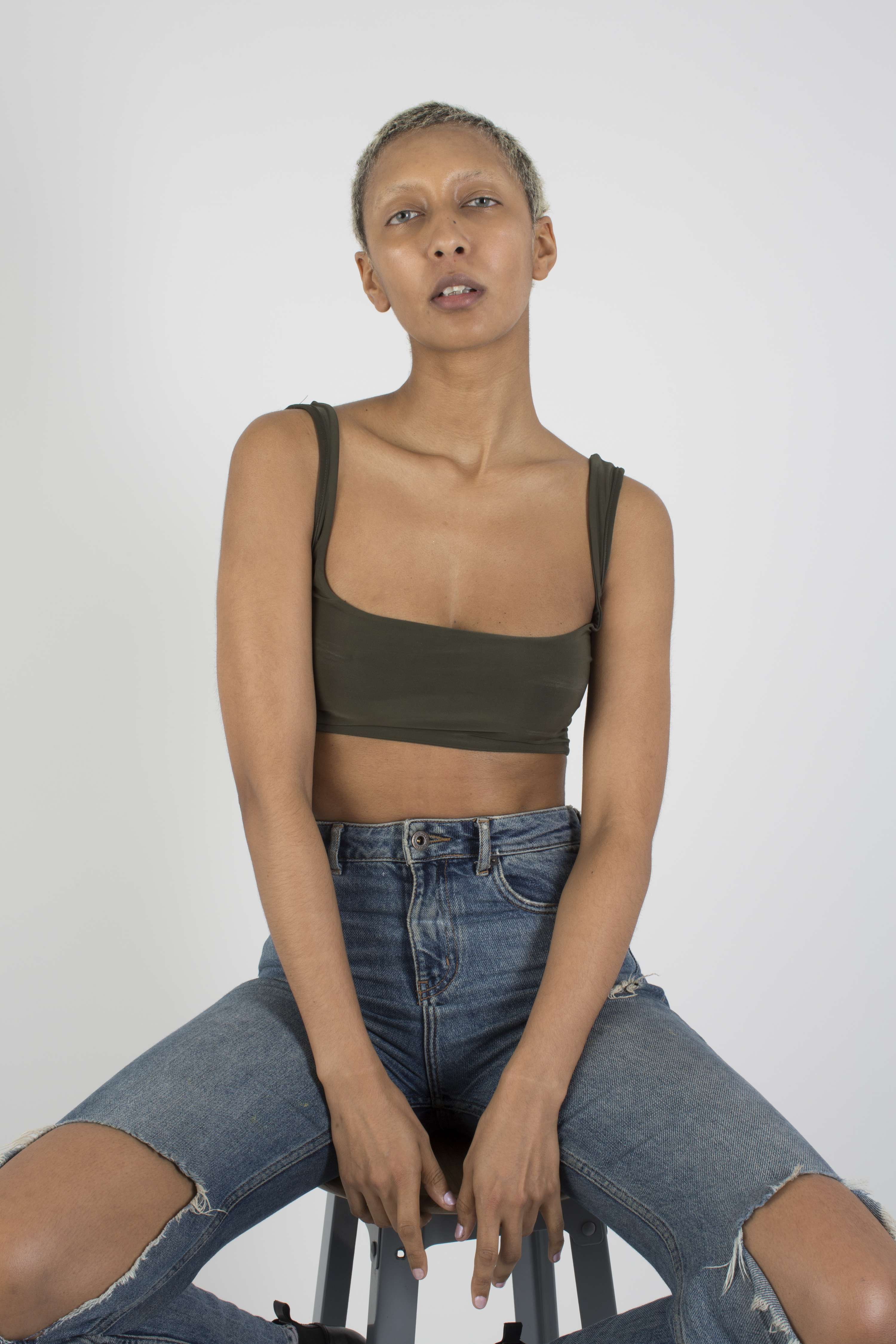 Test Shoot with Named Models by Emily Morgan
