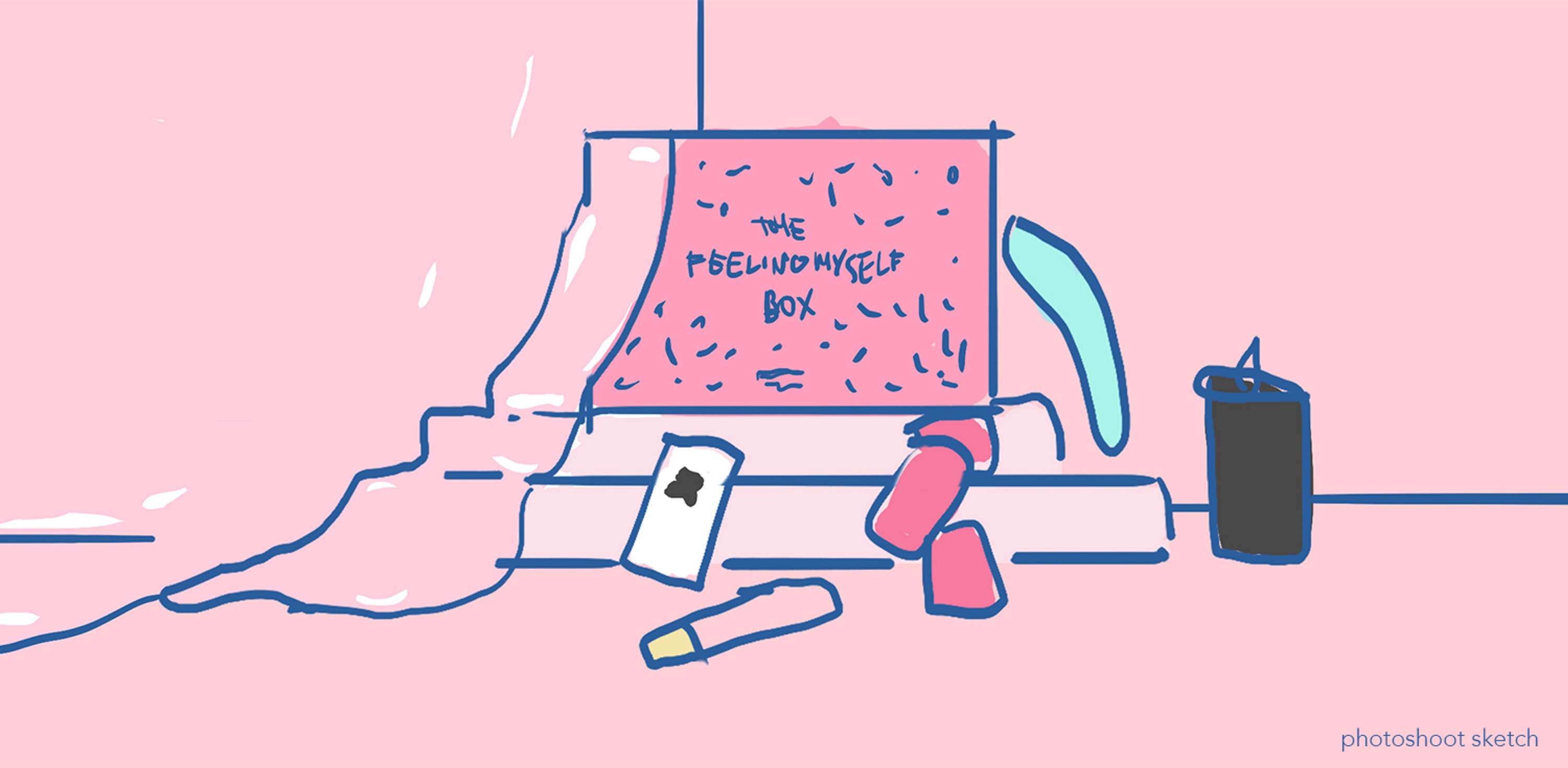 Feeling Myself Box by Greta Dite