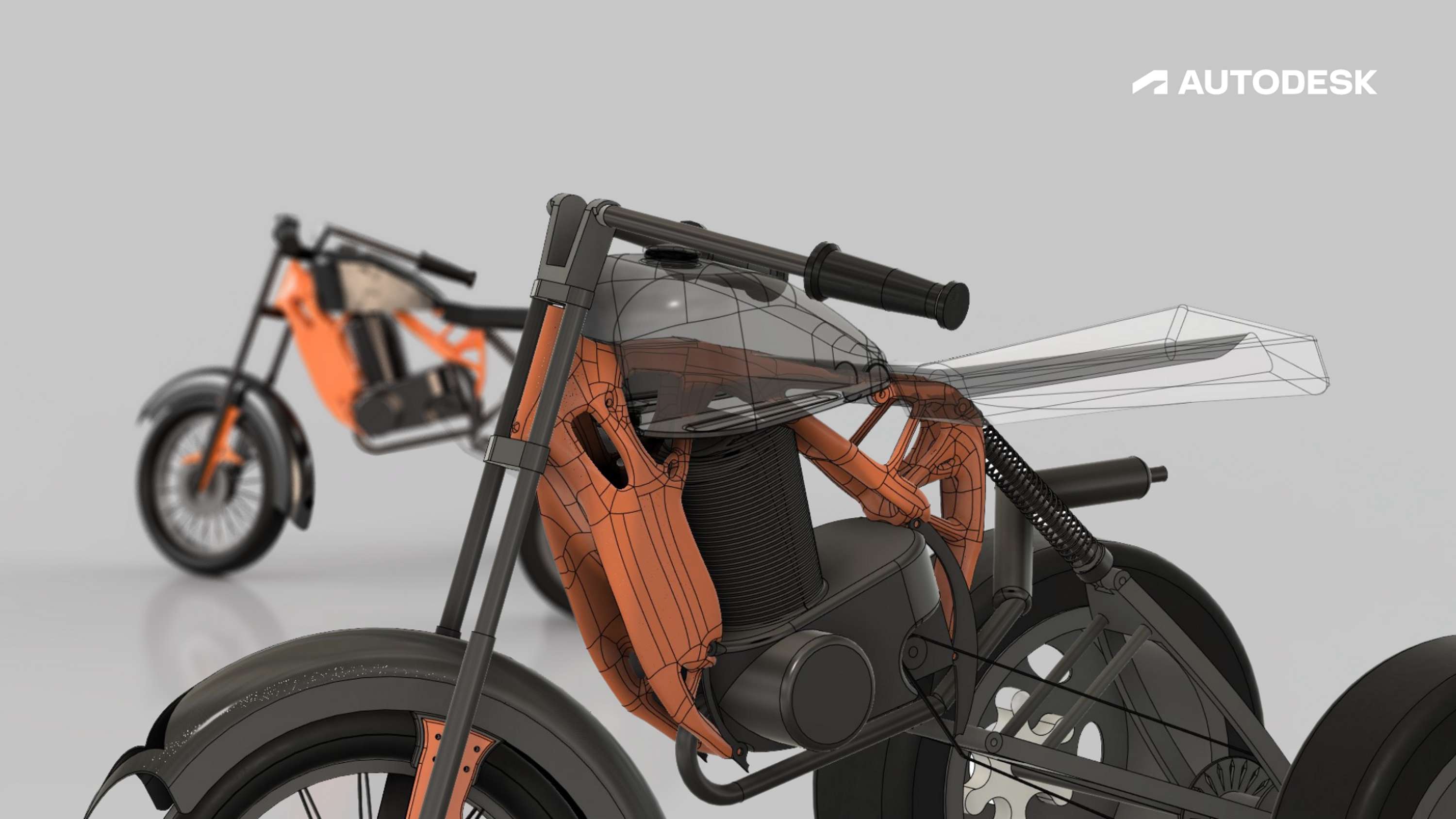 Motorised Tricycle - Generative Design - structural optimization Fusion 360 by Lucas Lira