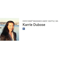 State Farm Agency Seattle Karrie Dubose logo