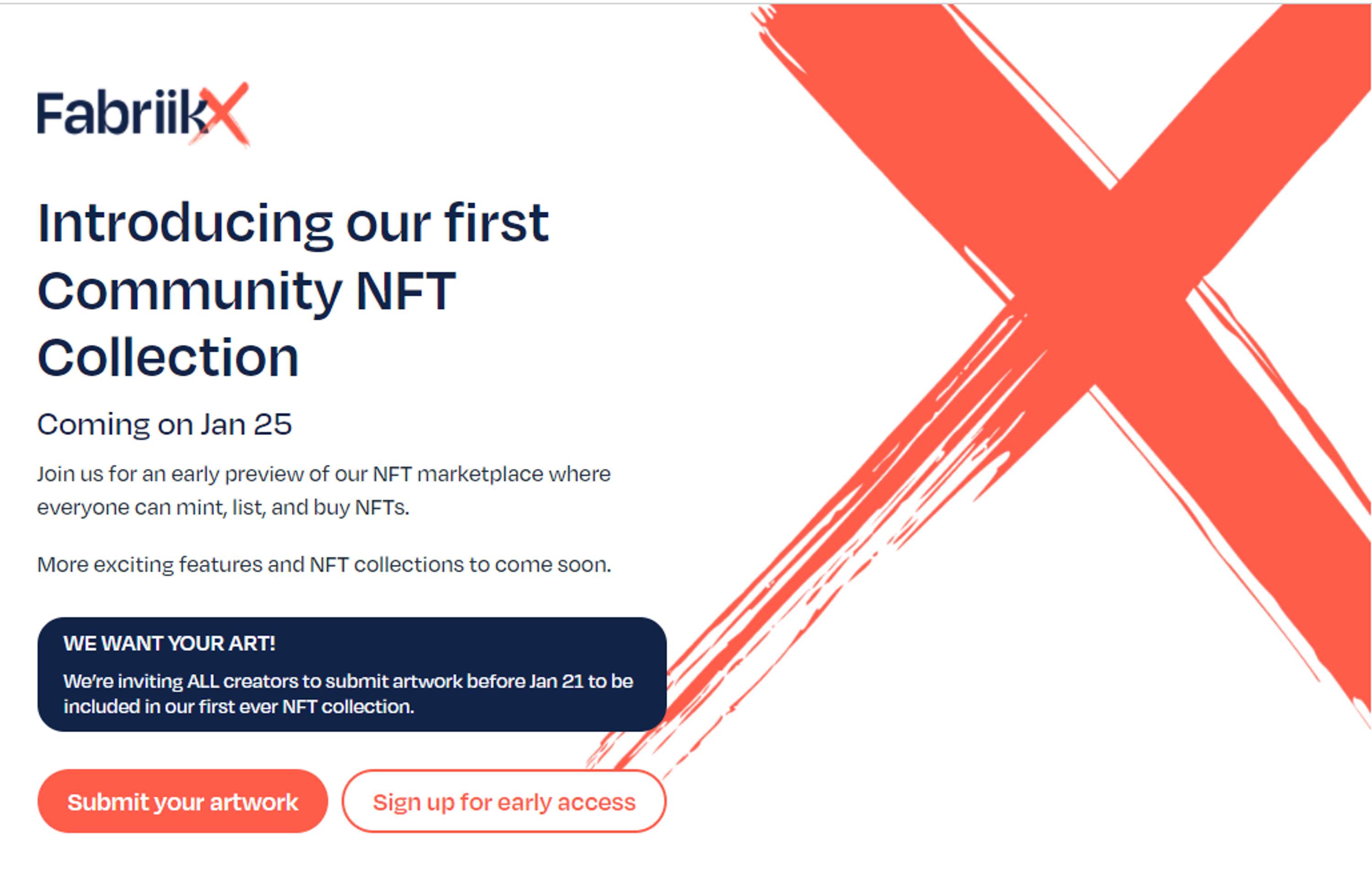 Create and sell NFTs of your work with FabriikX by Tania Littlehales