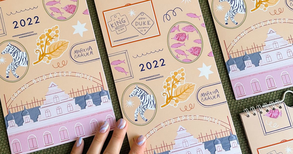 Wes Anderson Calendar The Dots Wes Anderson Calendar The Dots