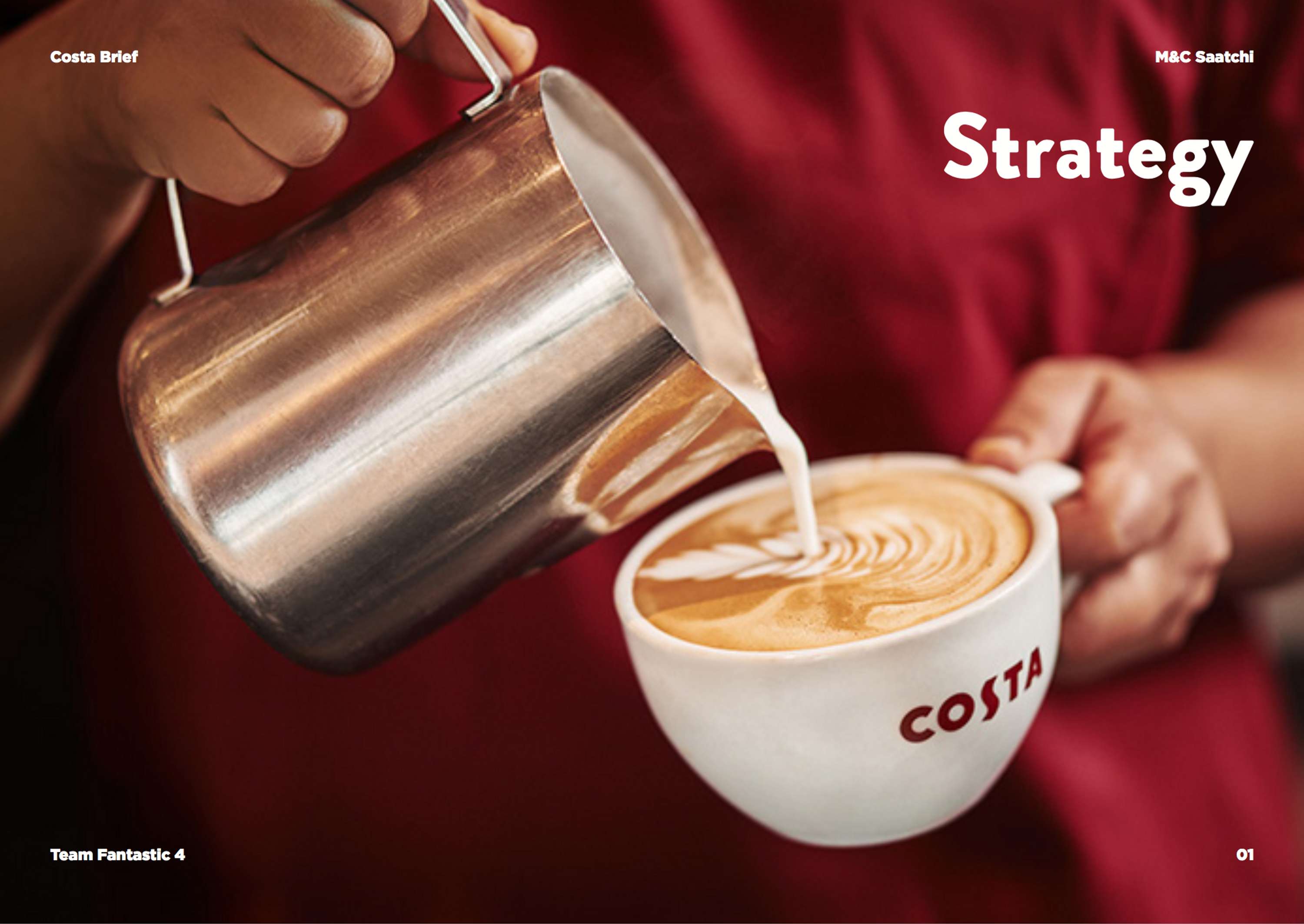 M&C Saatchi x Costa Coffee Pitch Task by Sasha Kluvitse