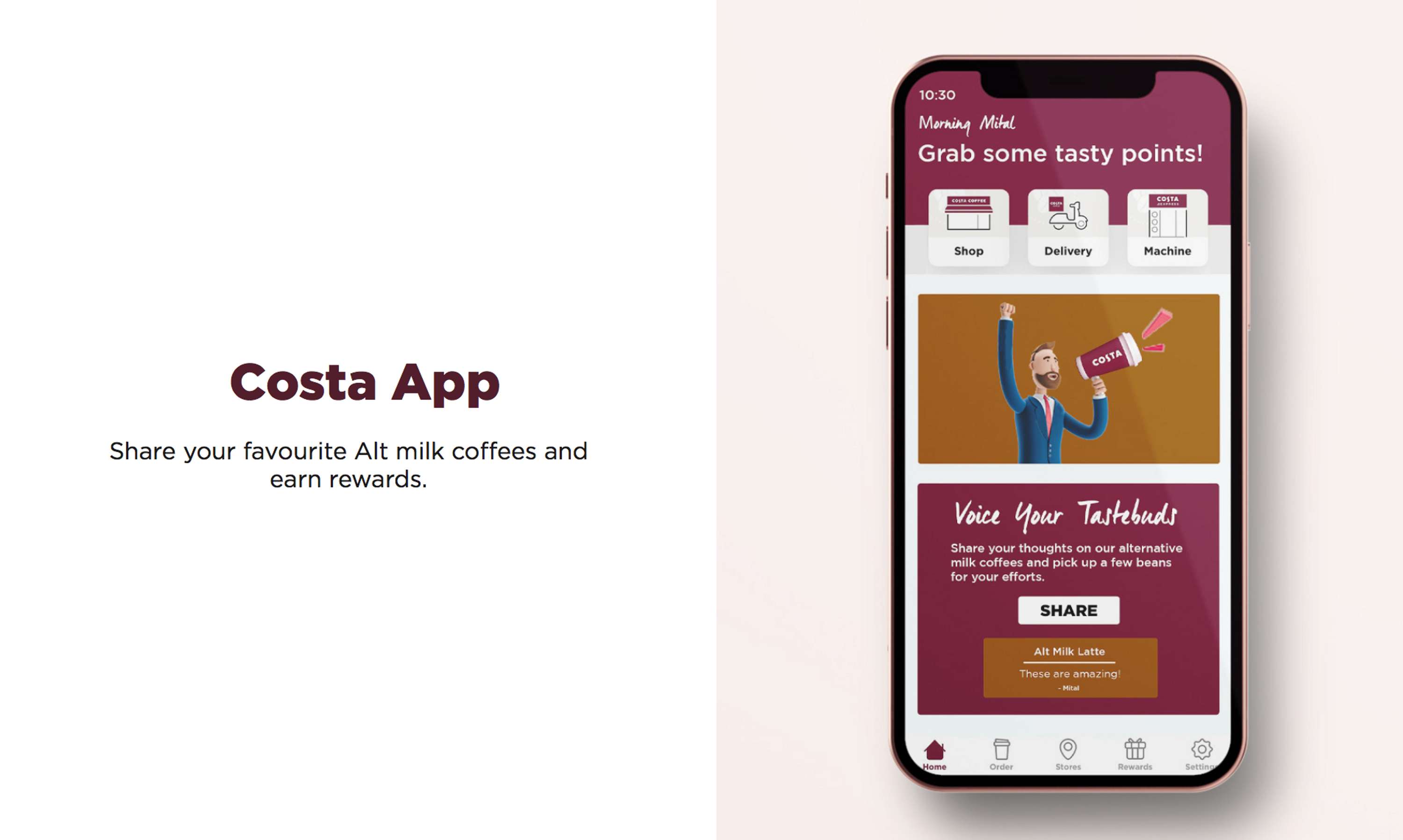 M&C Saatchi x Costa Coffee Pitch Task by Sasha Kluvitse