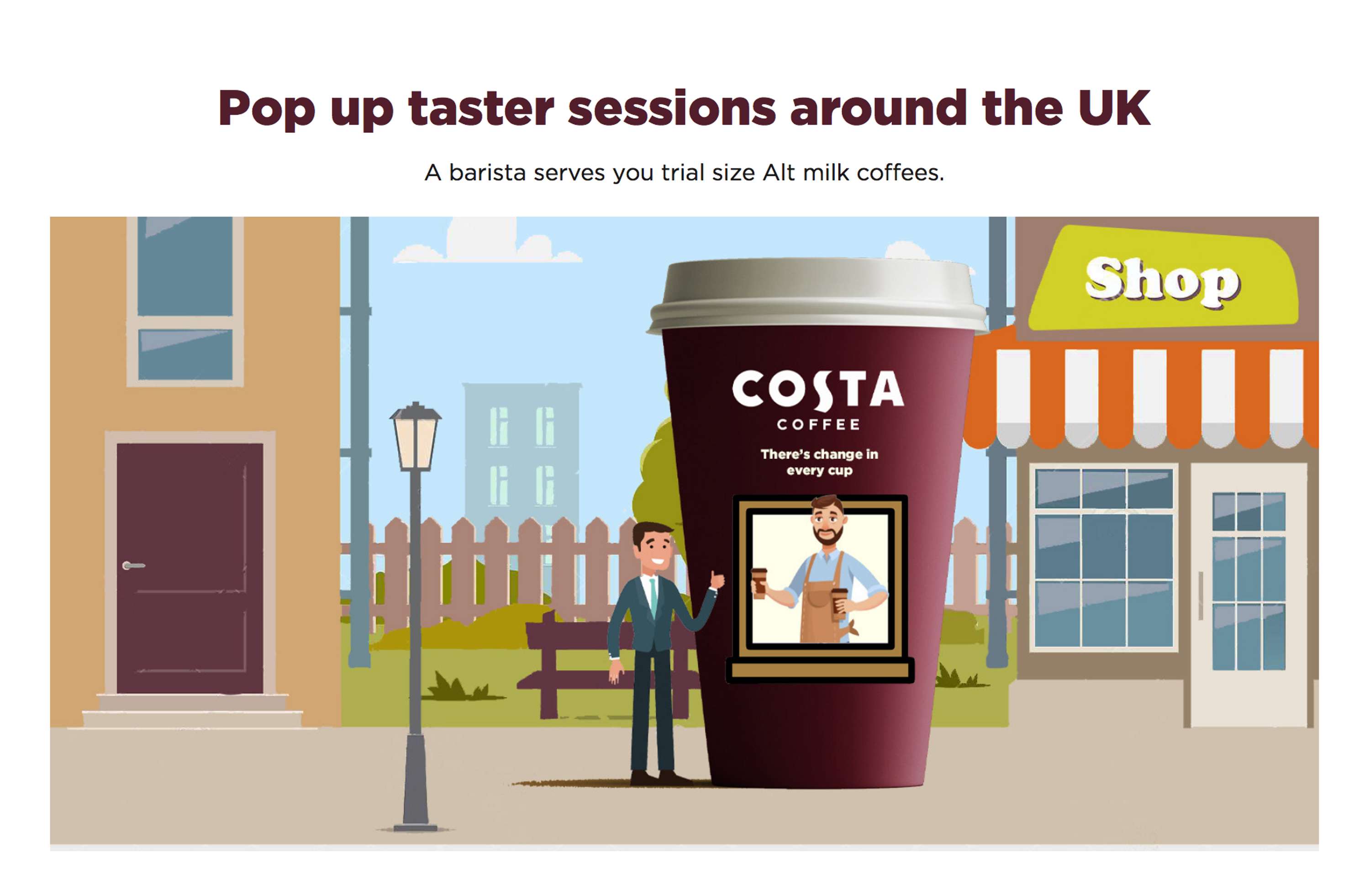 M&C Saatchi x Costa Coffee Pitch Task by Sasha Kluvitse