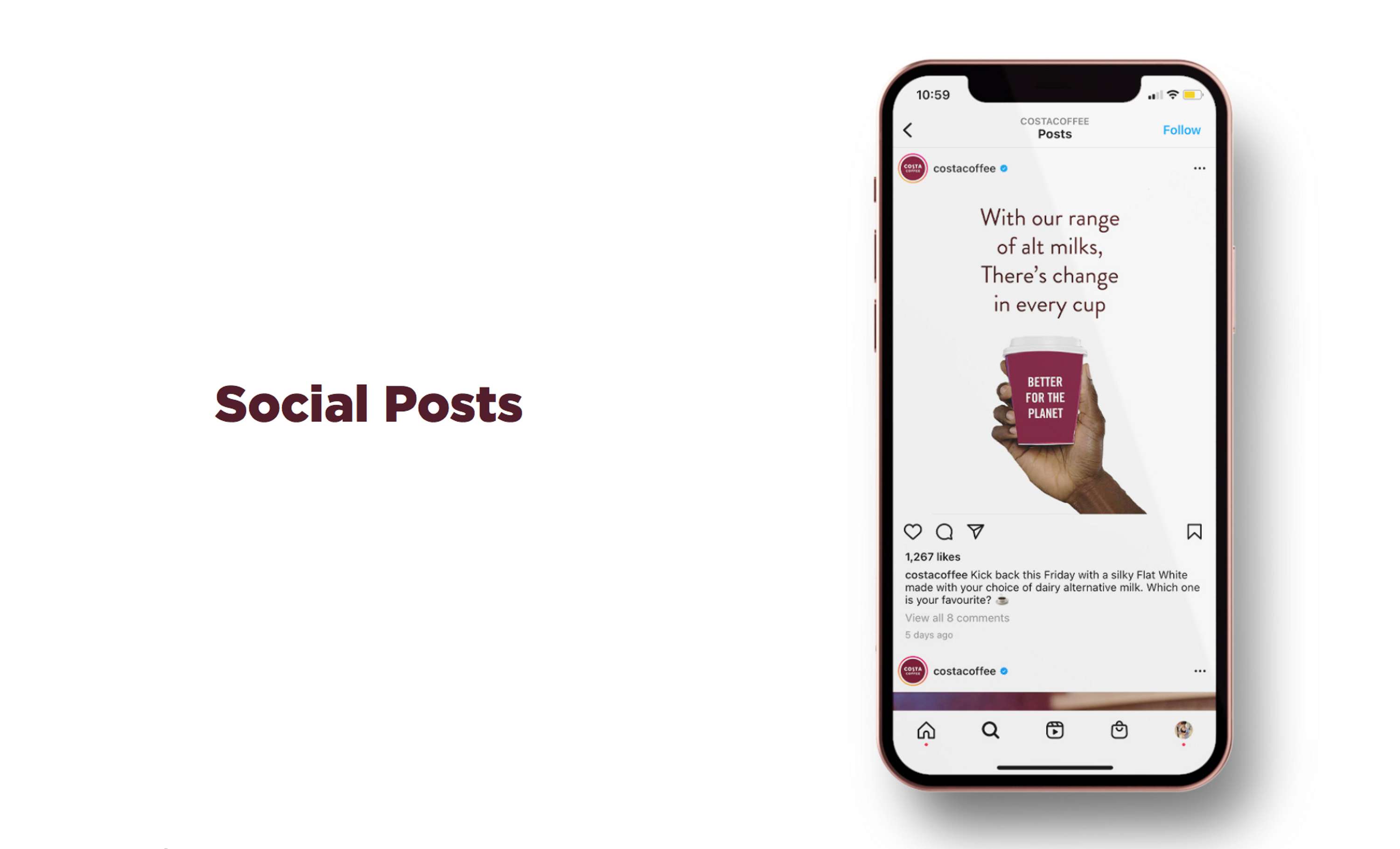 M&C Saatchi x Costa Coffee Pitch Task by Sasha Kluvitse