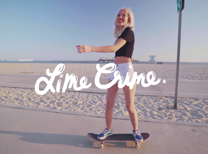 LimeCrime #NeverBlendIn by Julia Taylor