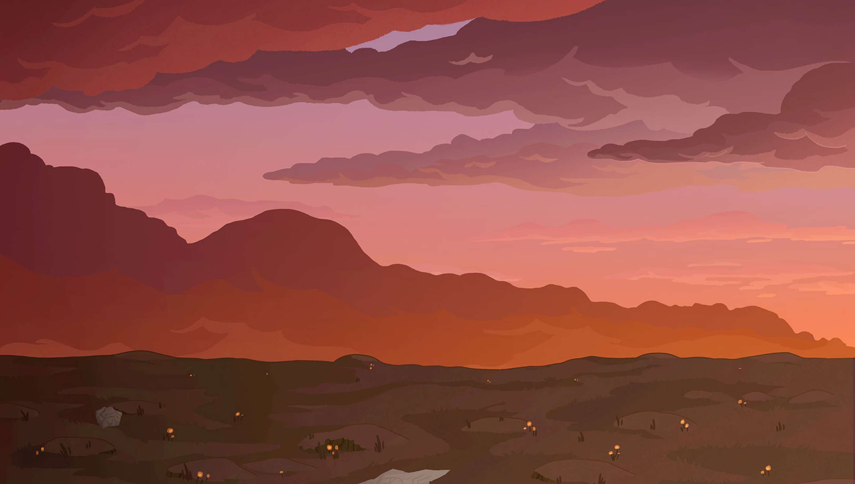 Background Design - Night Zookeeper by Cou Caravaca