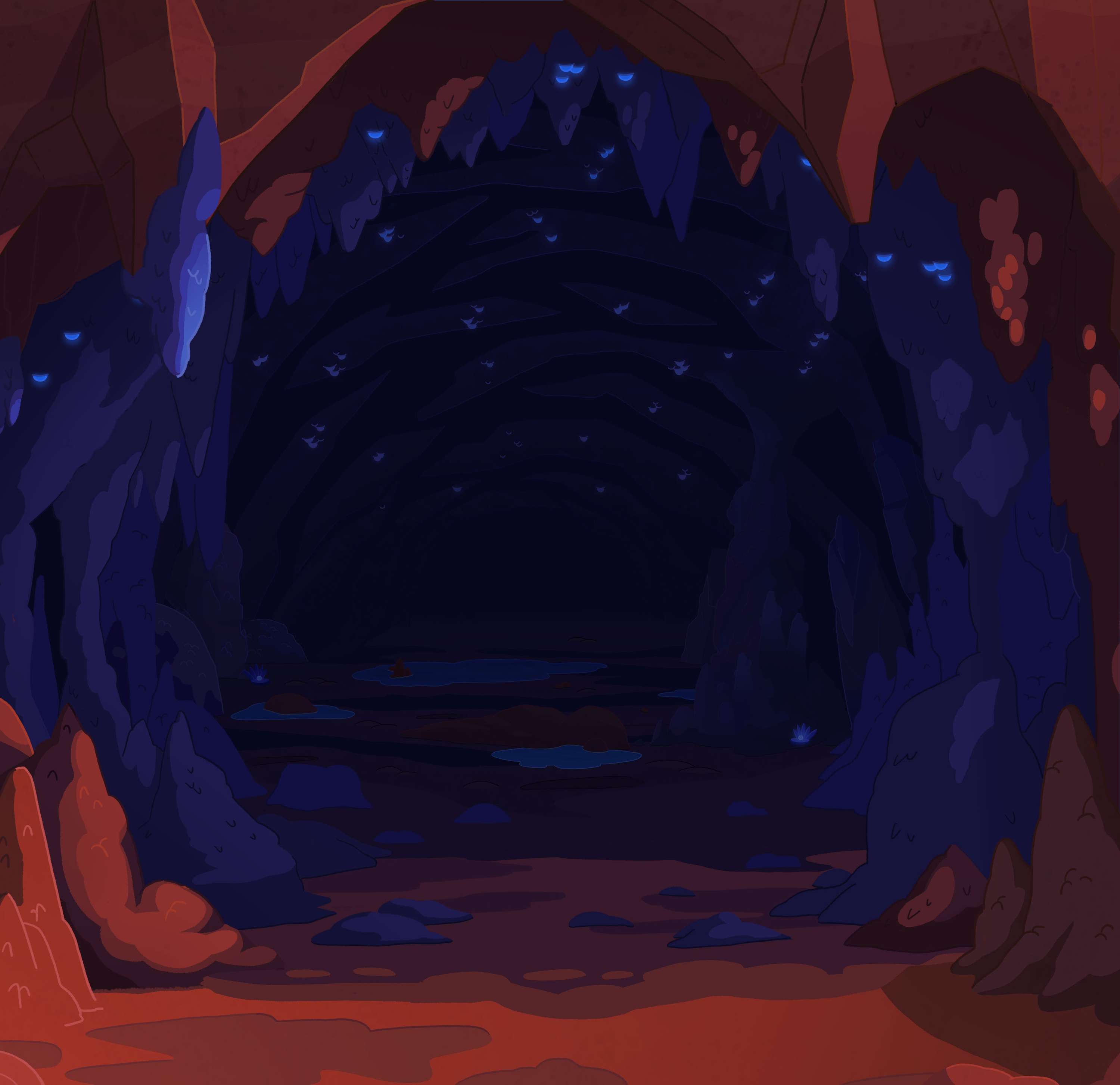 Background Design - Night Zookeeper by Cou Caravaca
