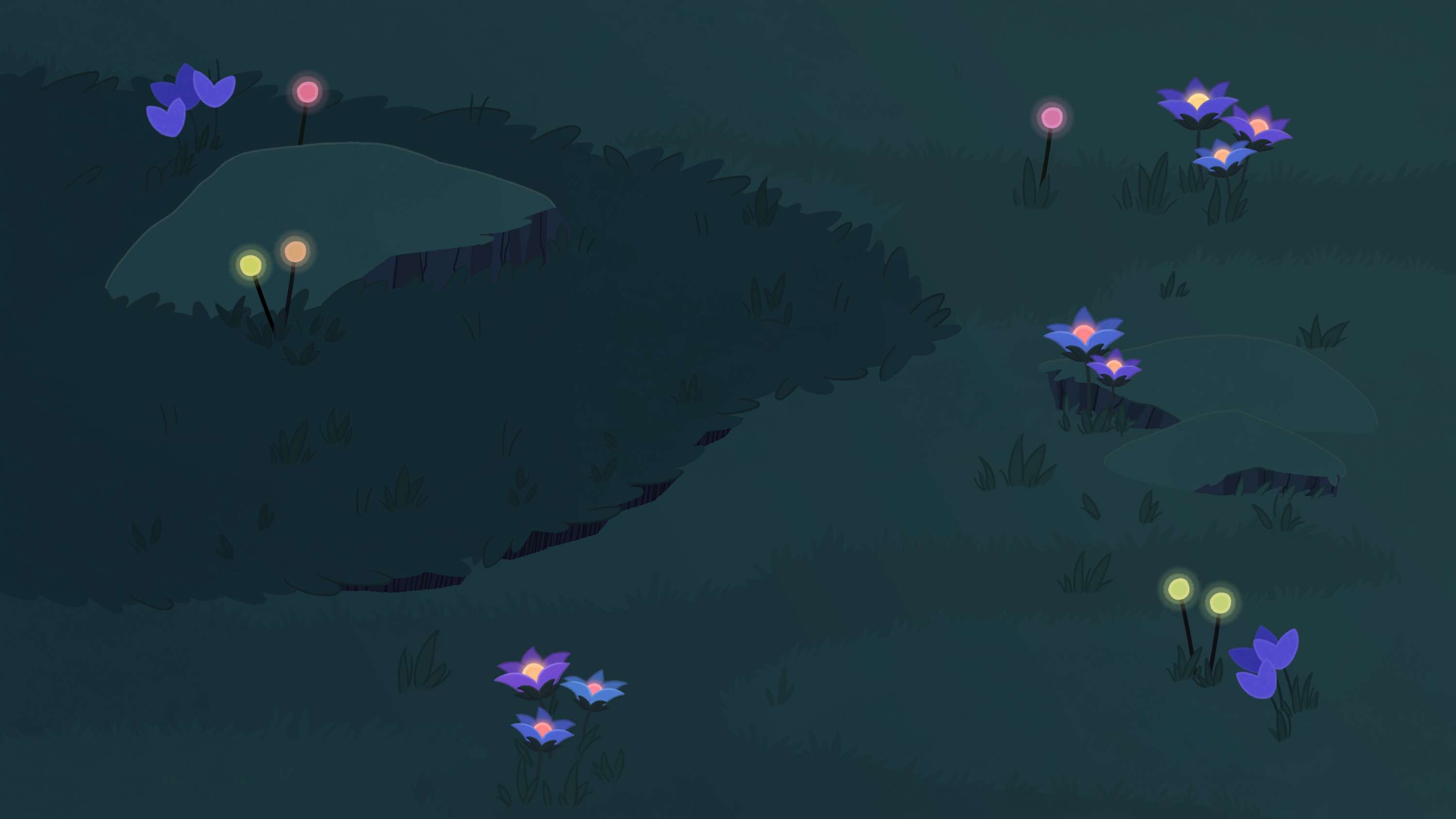 Background Design - Night Zookeeper by Cou Caravaca