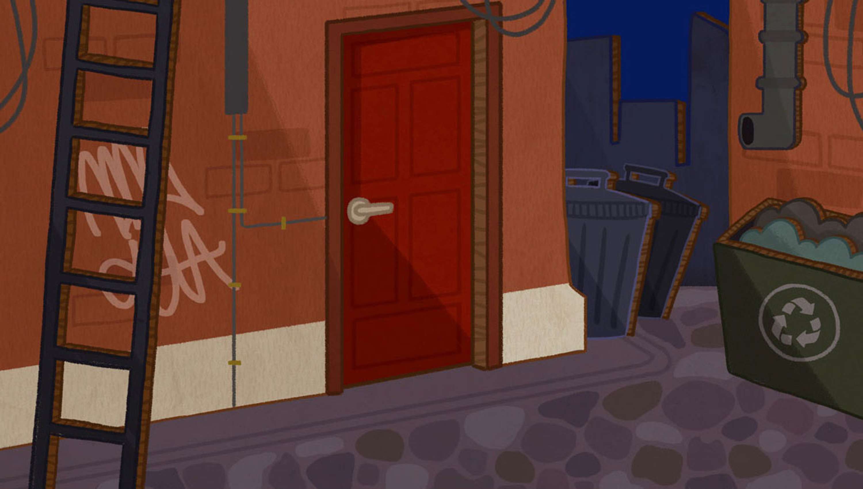 Background Design - Magic Hands, S3 by Cou Caravaca