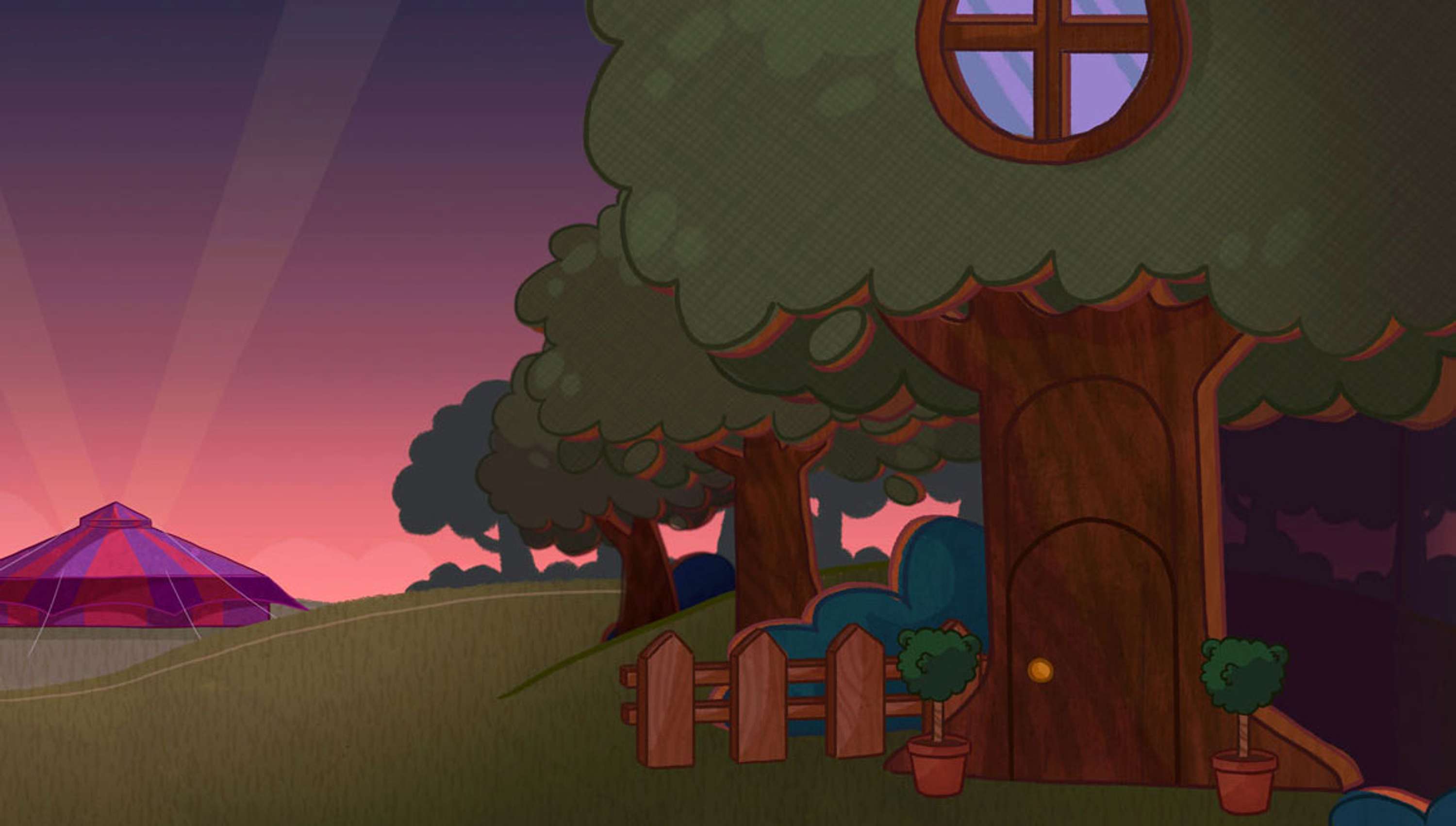 Background Design - Magic Hands, S3 by Cou Caravaca