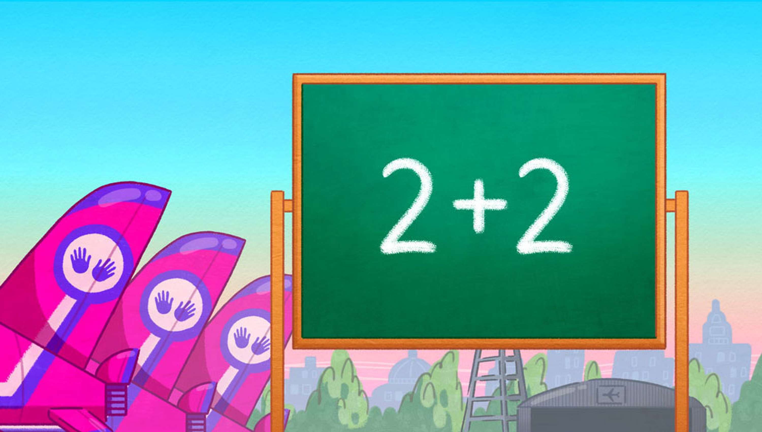 Background Design - Magic Hands, S3 by Cou Caravaca