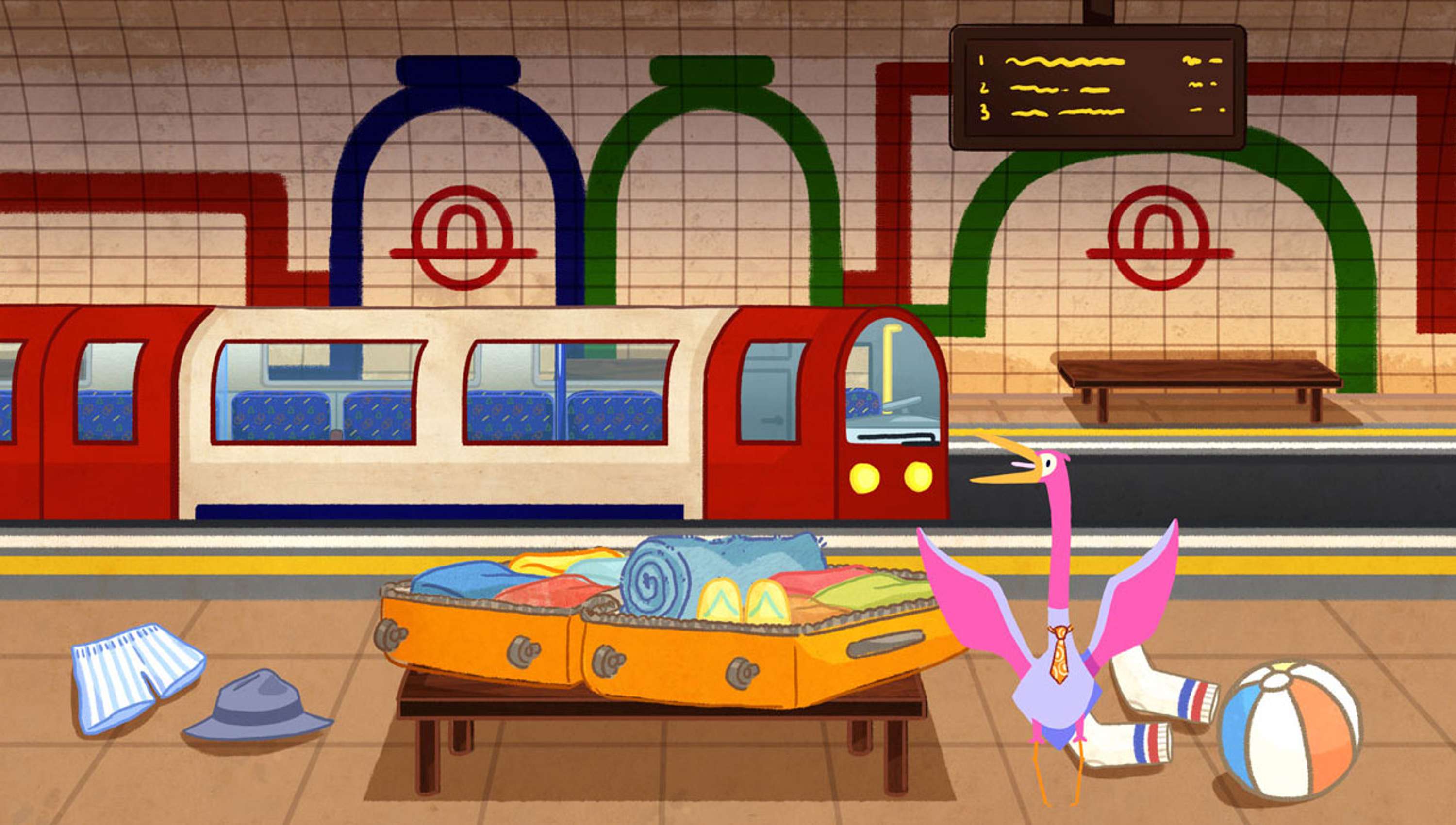 Background Design - Magic Hands, S3 by Cou Caravaca