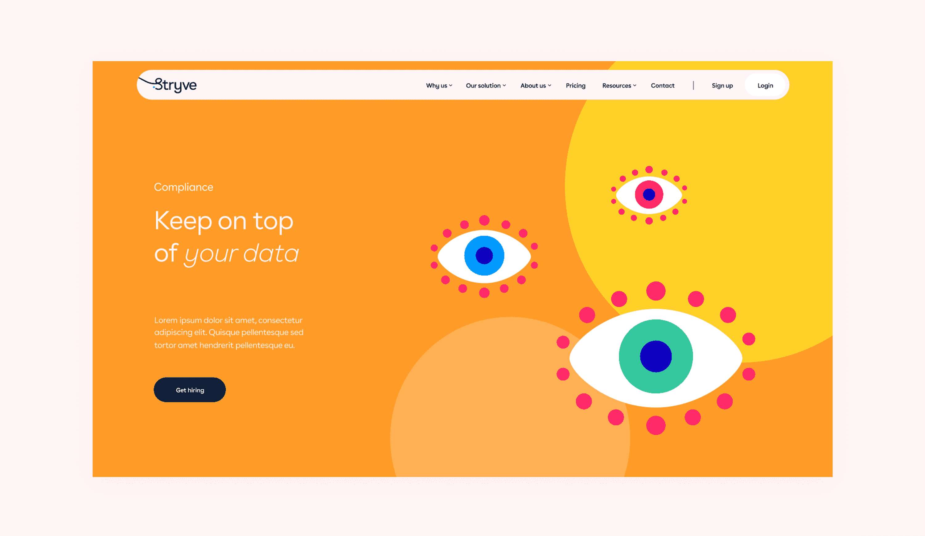 Stryve Brand & Website by Vovi