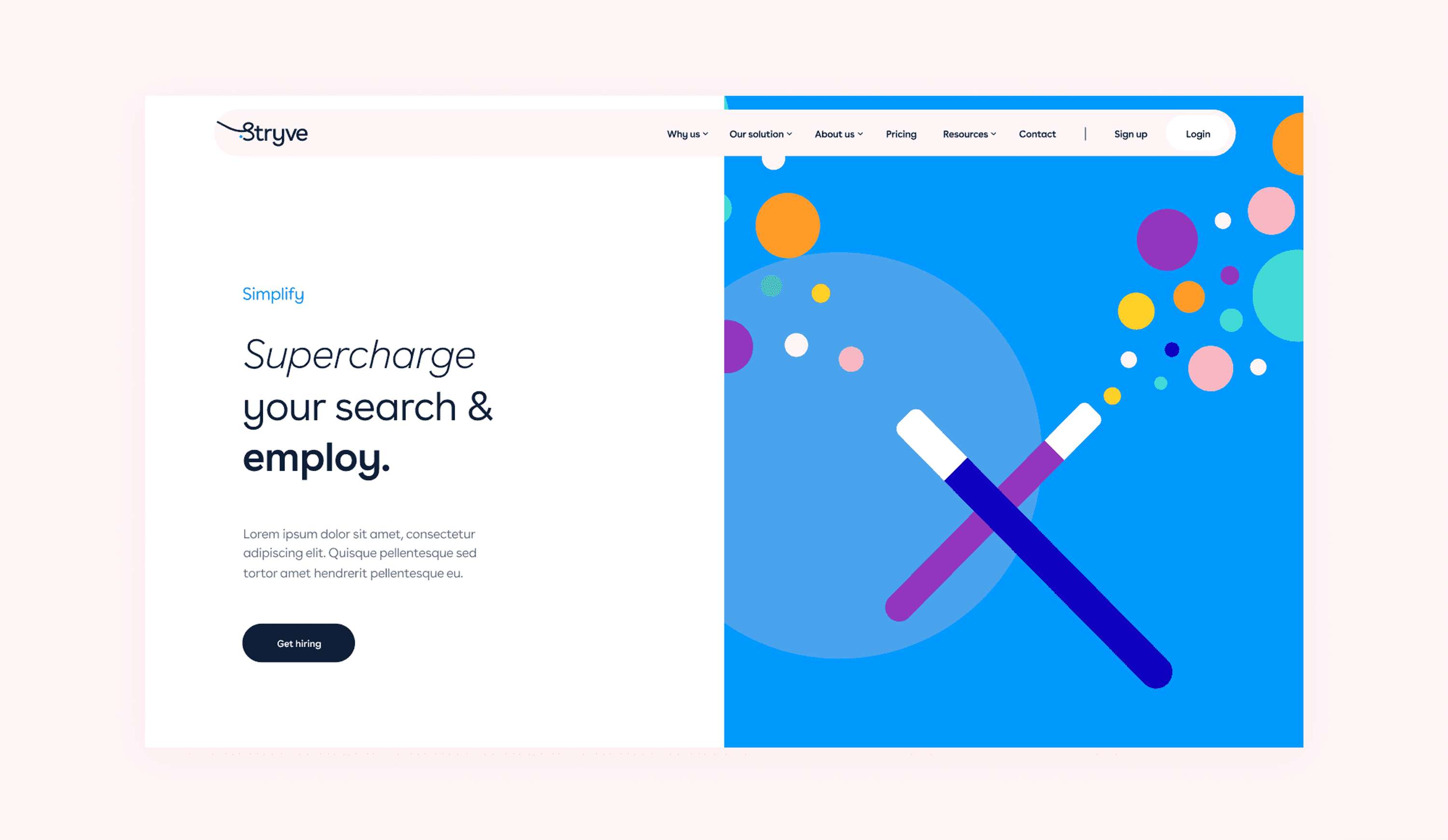 Stryve Brand & Website by Vovi