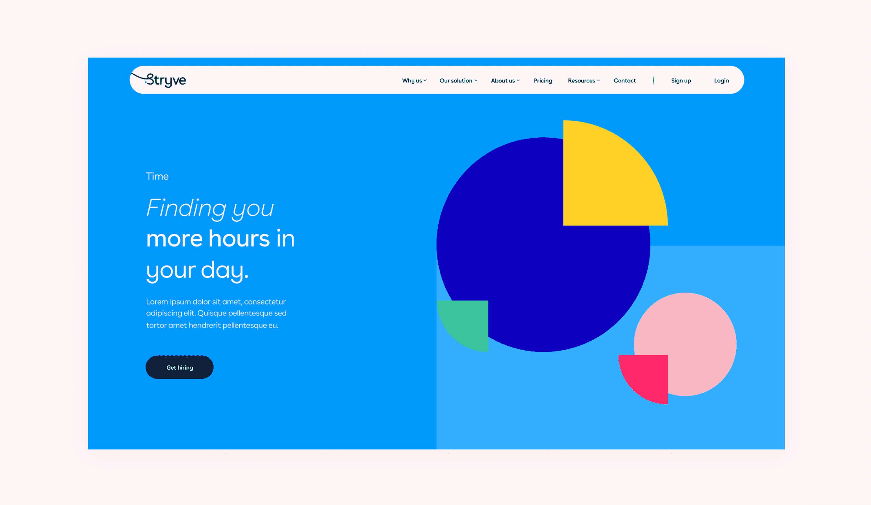 Stryve Brand & Website by Vovi