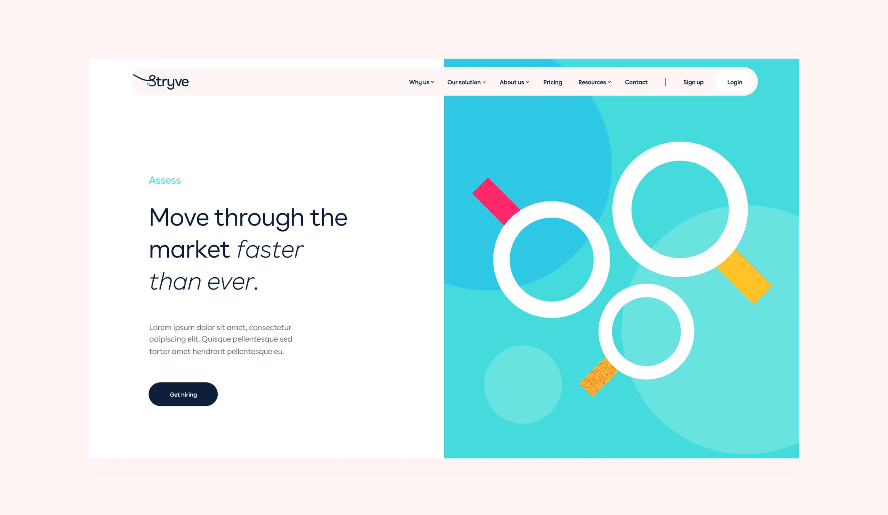 Stryve Brand & Website by Vovi