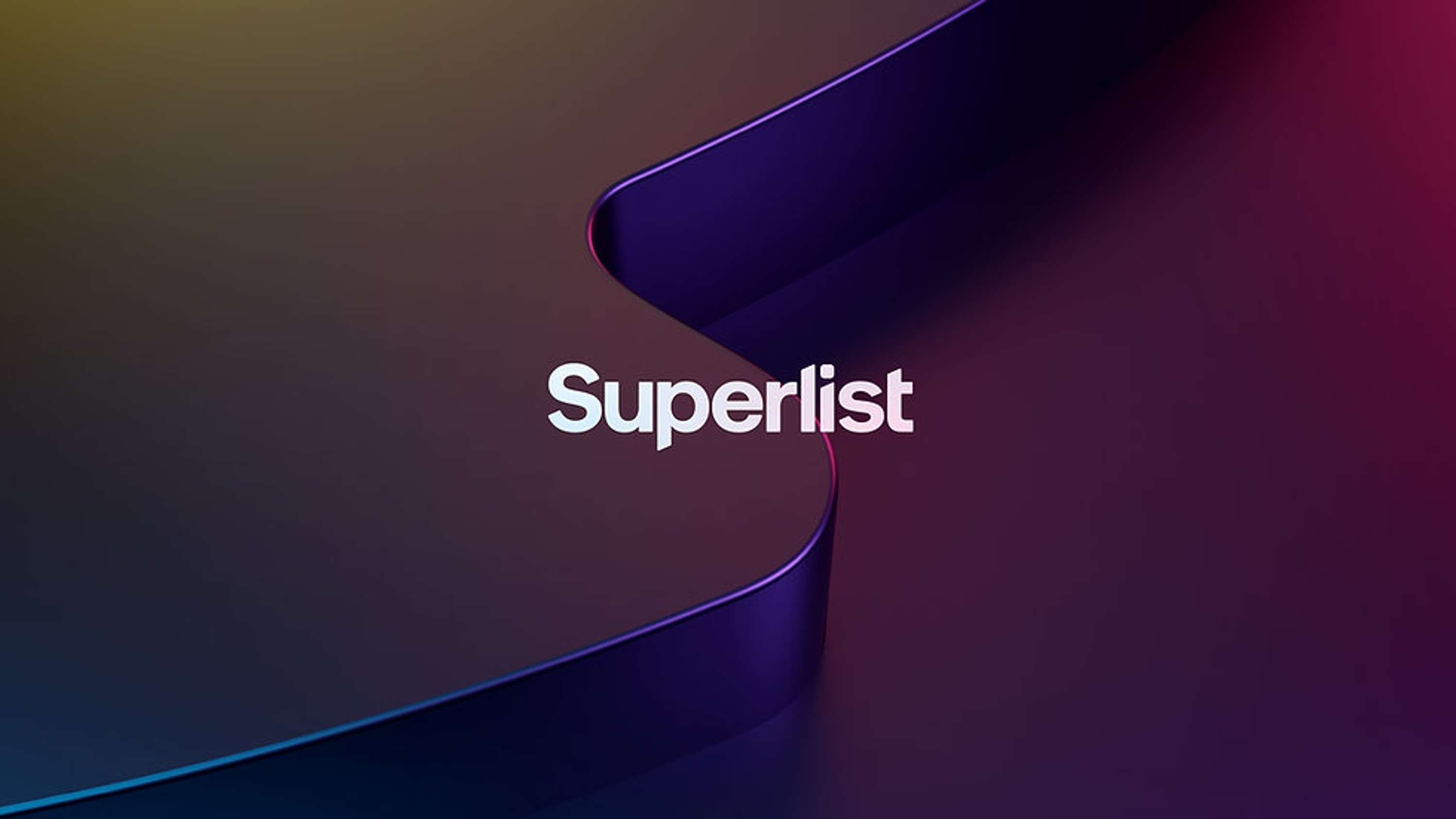 Superlist Beta by Ryan Brown