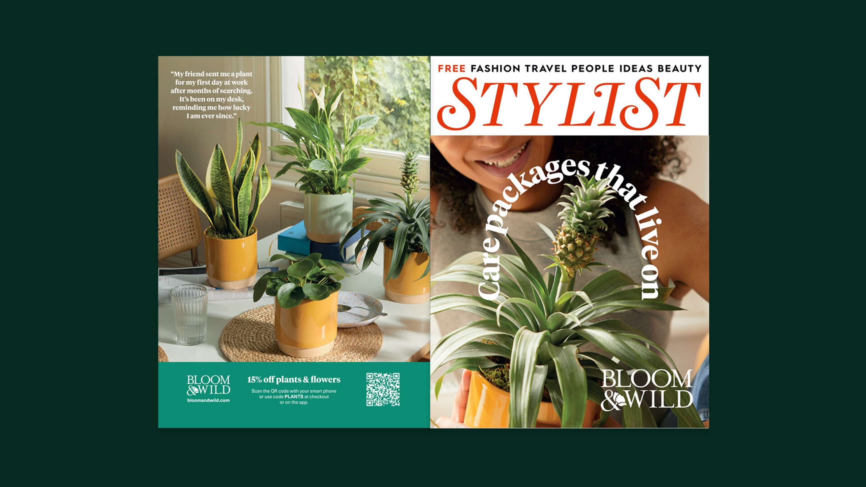 Bloom & Wild Identity & Design by Zoe Williams