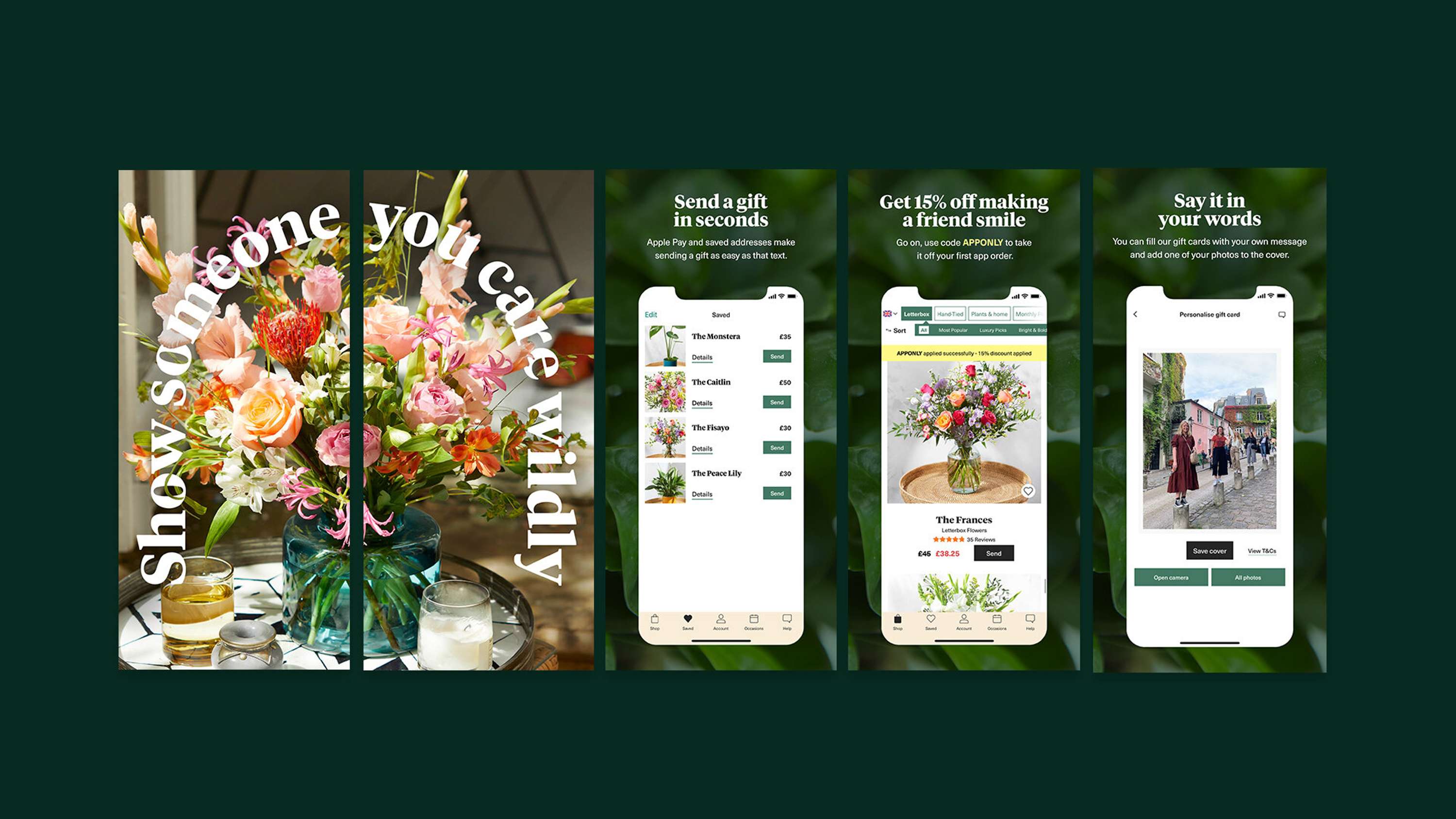 Bloom & Wild Identity & Design by Zoe Williams