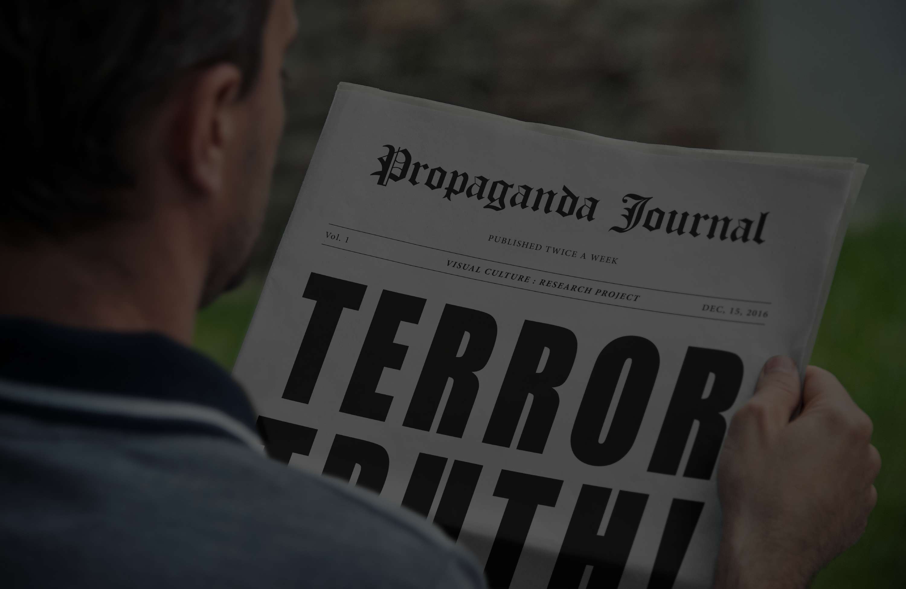 Propaganda Journal: Research & Print Design by Jazzy Olive