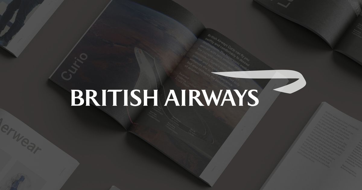 British Airways (BA 2119: Flight of the Future): Research, Exhibition & Report Design  The Dots