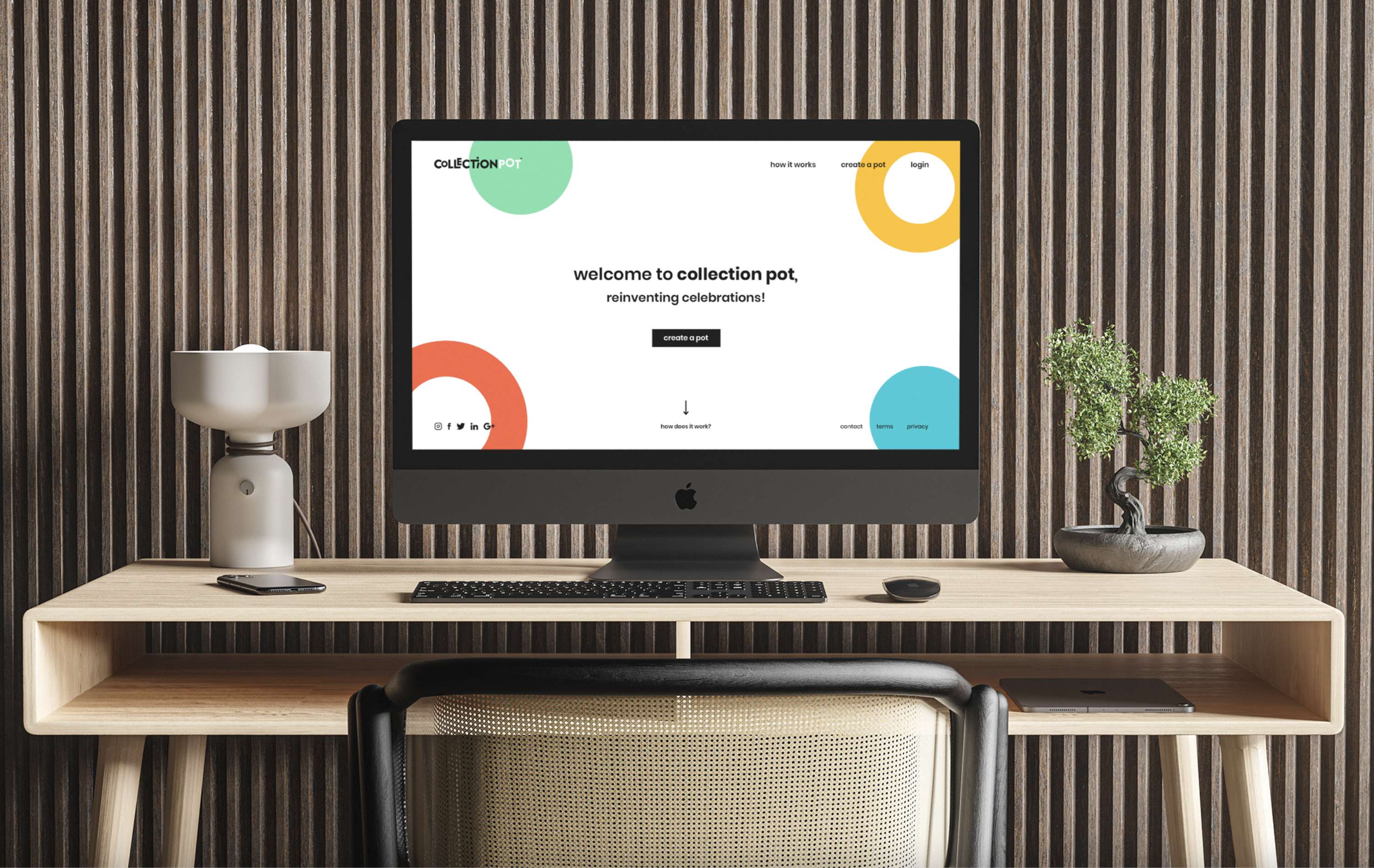 Collection Pot: Branding, Animation & Web Design by Jazzy Olive