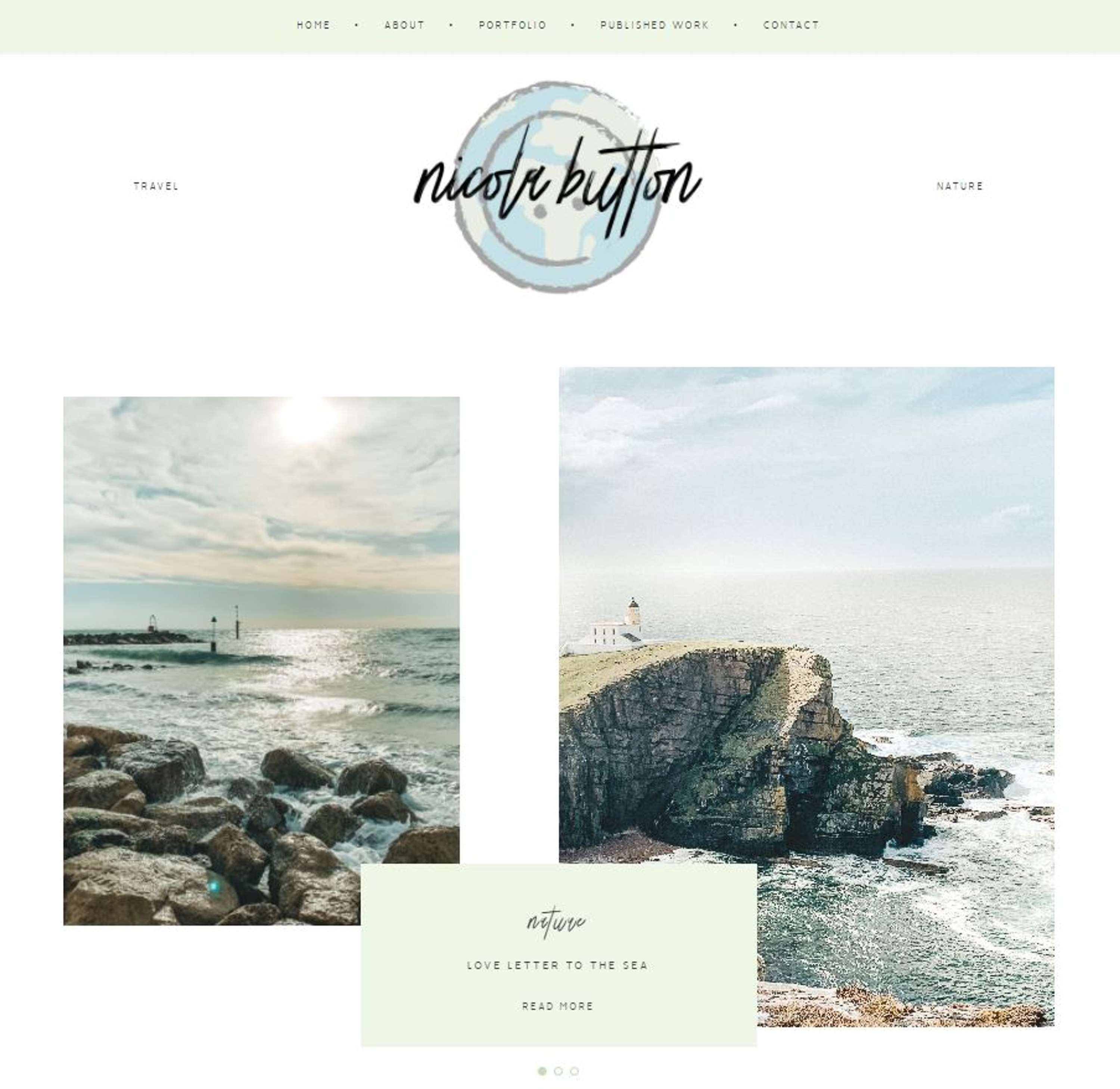 nicolabutton.com Portfolio by Nicola Button