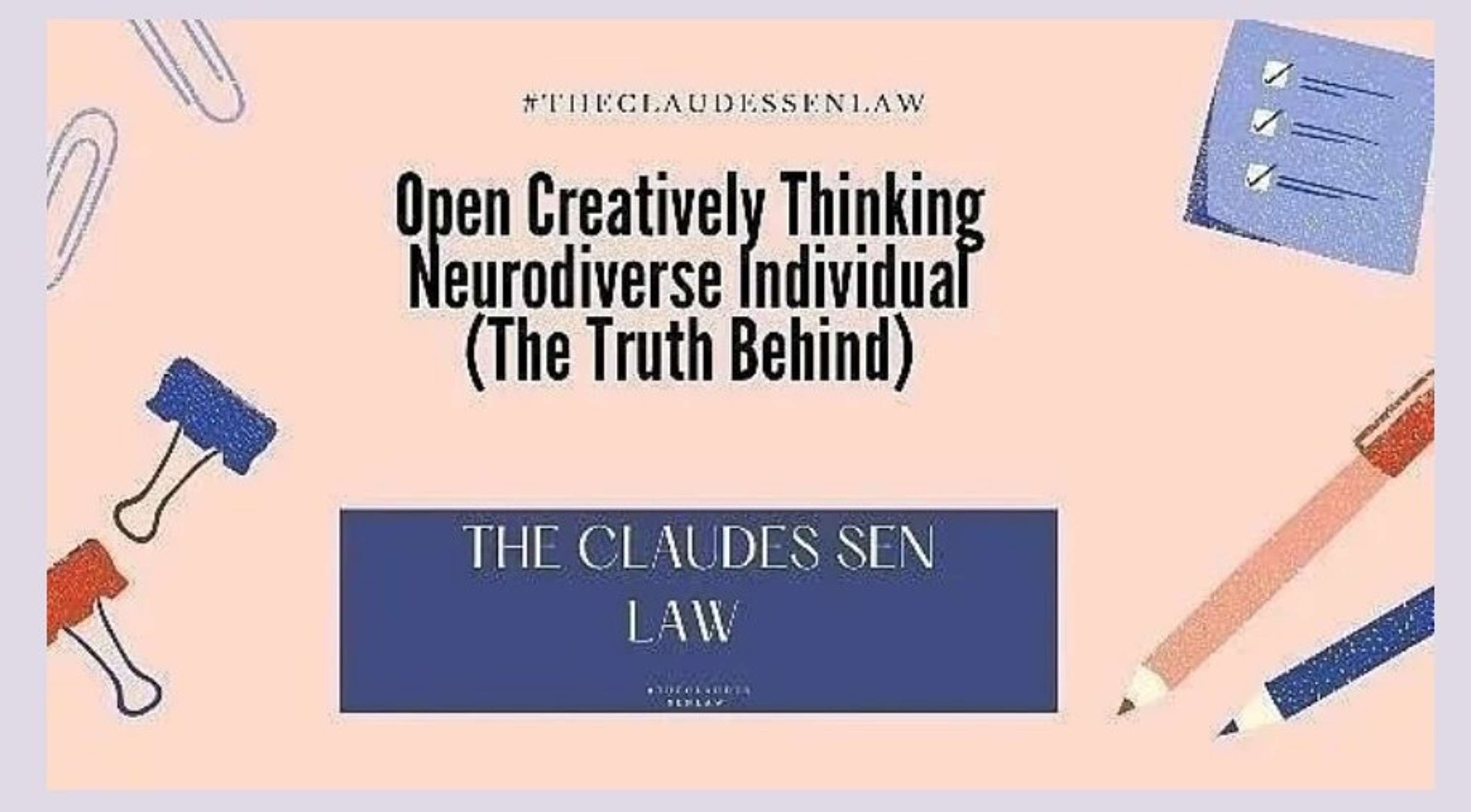 Weekly Newsletter - Open Creativity Thinking Neurodiverse Individual (The Truth Behind) by Aquayemi-Claude Garnett Akinsanya