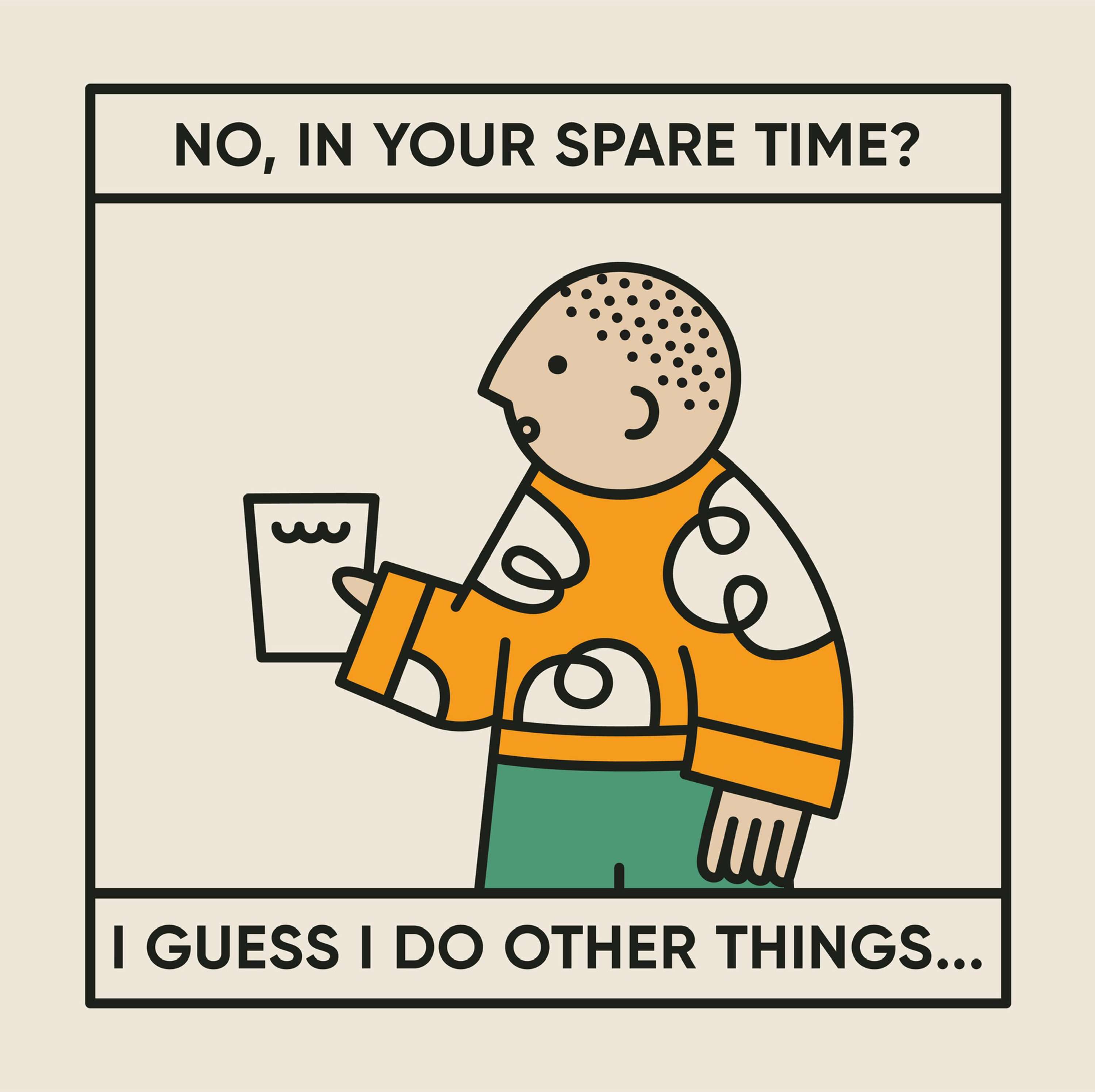 "What do you do?" by Martyna Makes