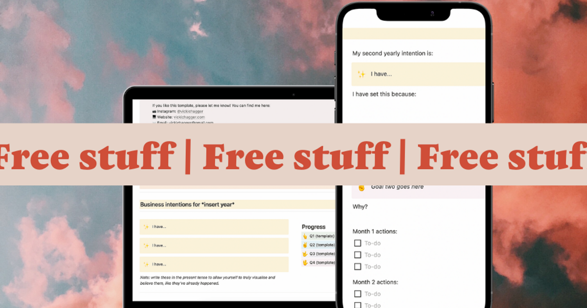 Plan your year ahead with this FREE Notion template The Dots