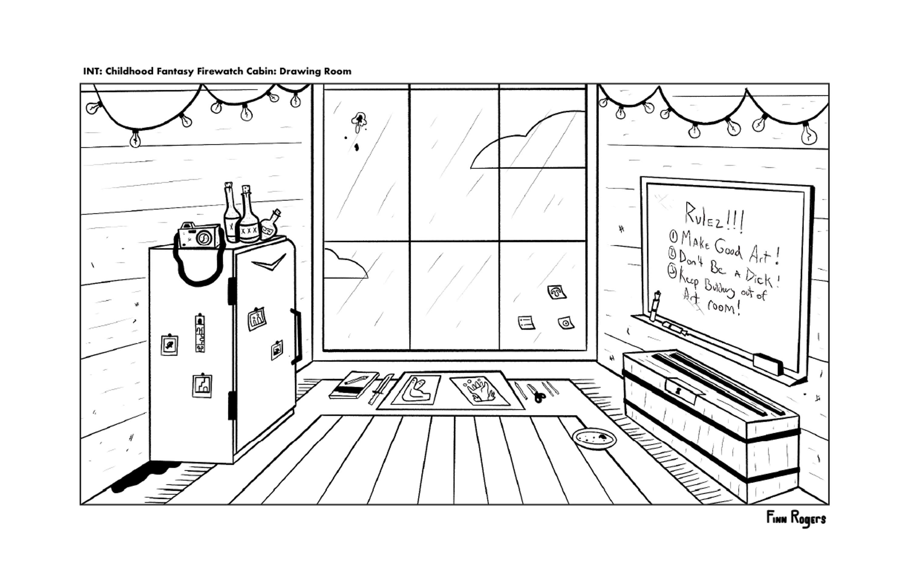 Ghostshrimp Workshop - Production Design by Finn Rogers