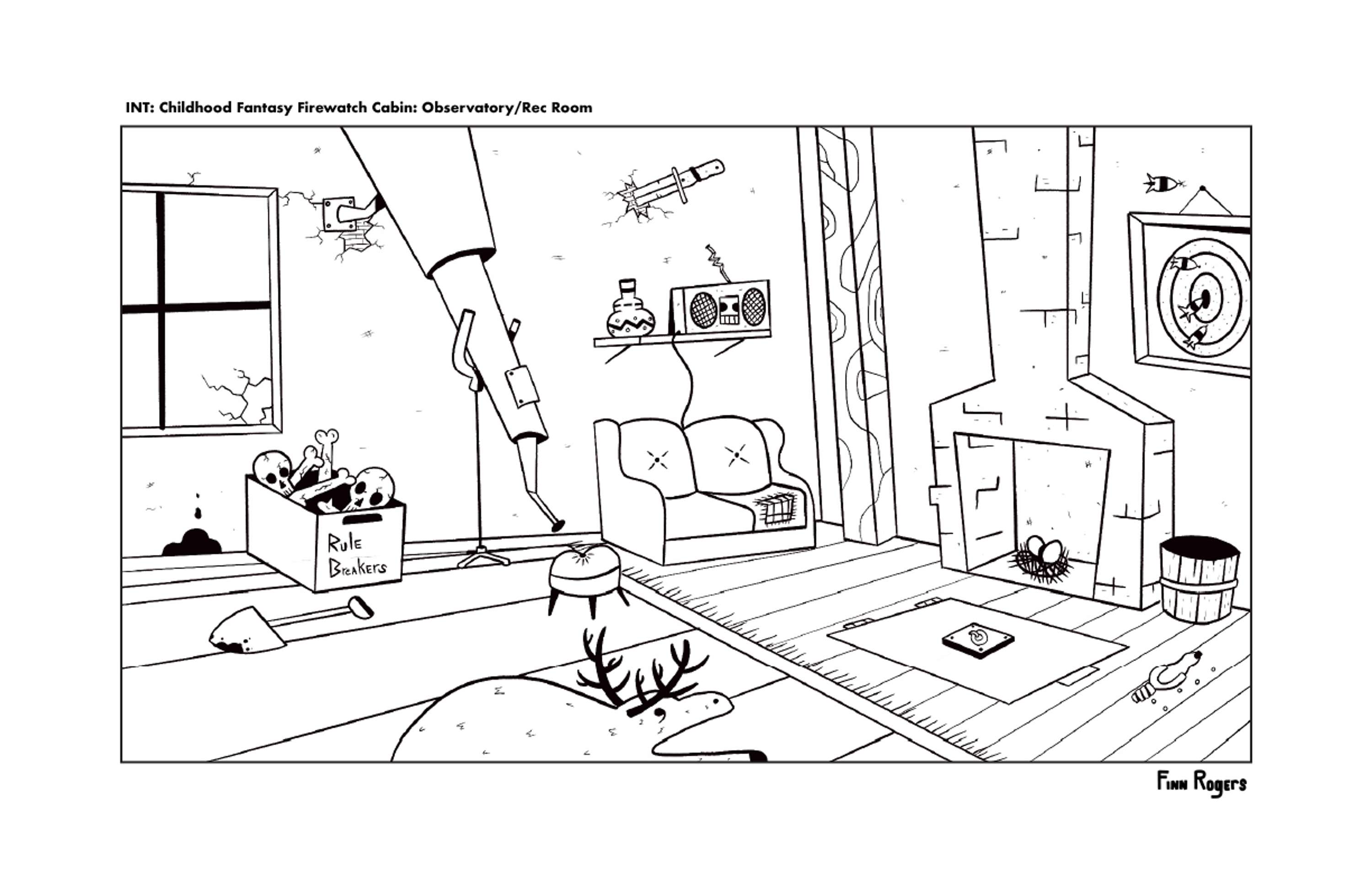 Ghostshrimp Workshop - Production Design by Finn Rogers