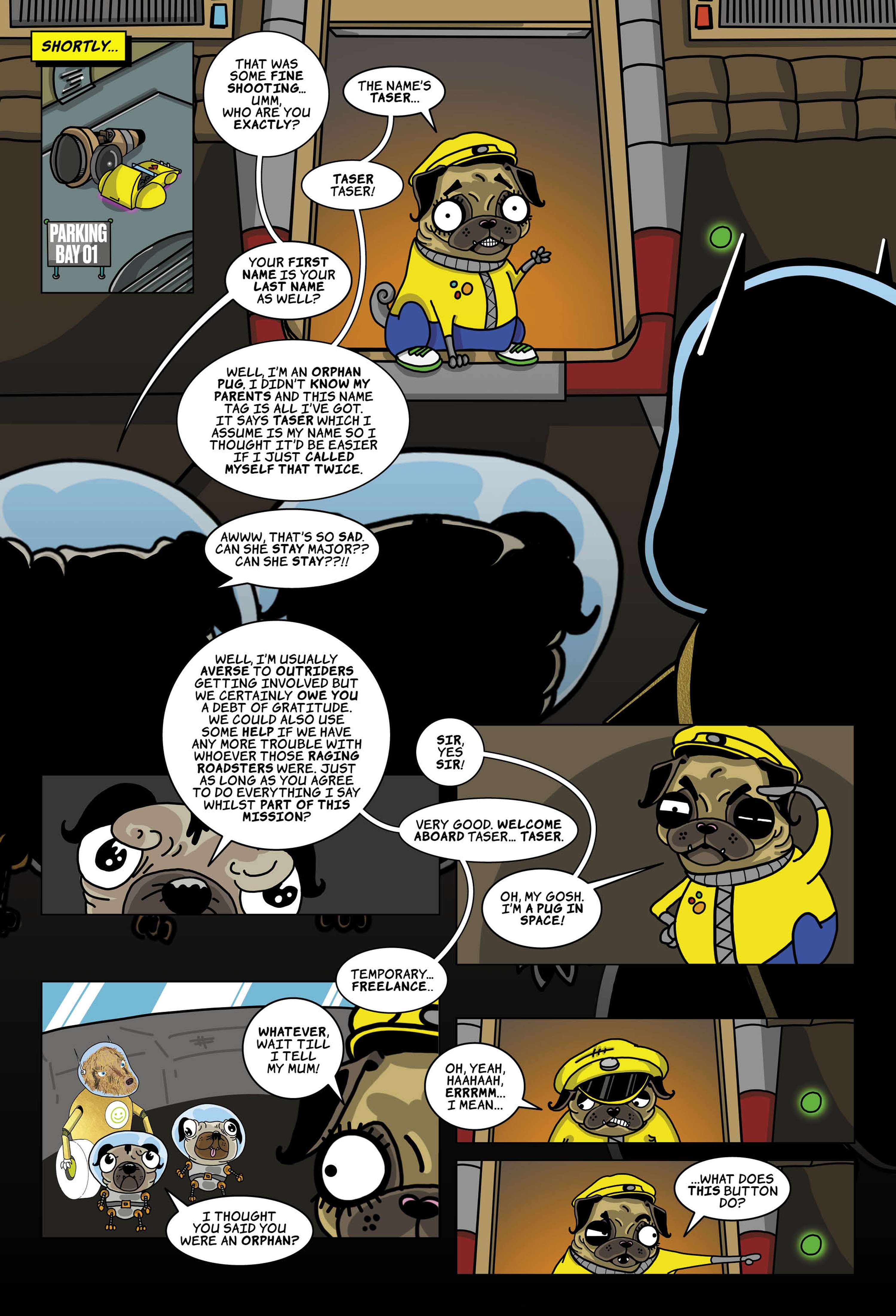 Pugs in Space by Jason Measures