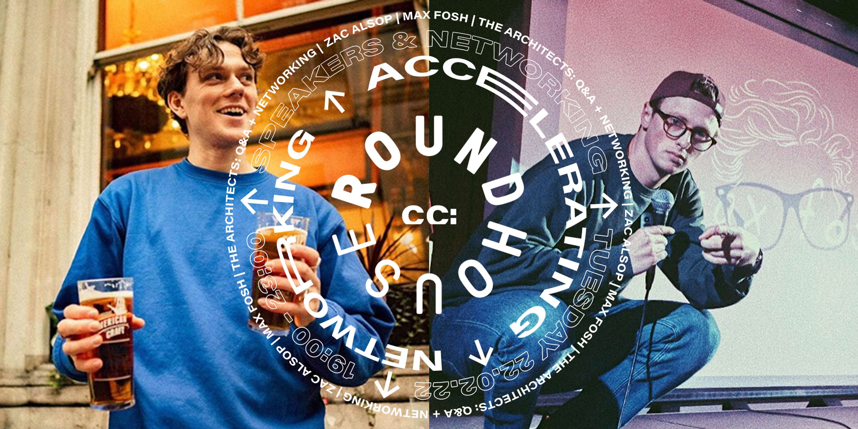 Networking nights hosted at the Roundhouse by CLUBHOUSE COLLECTIVE
