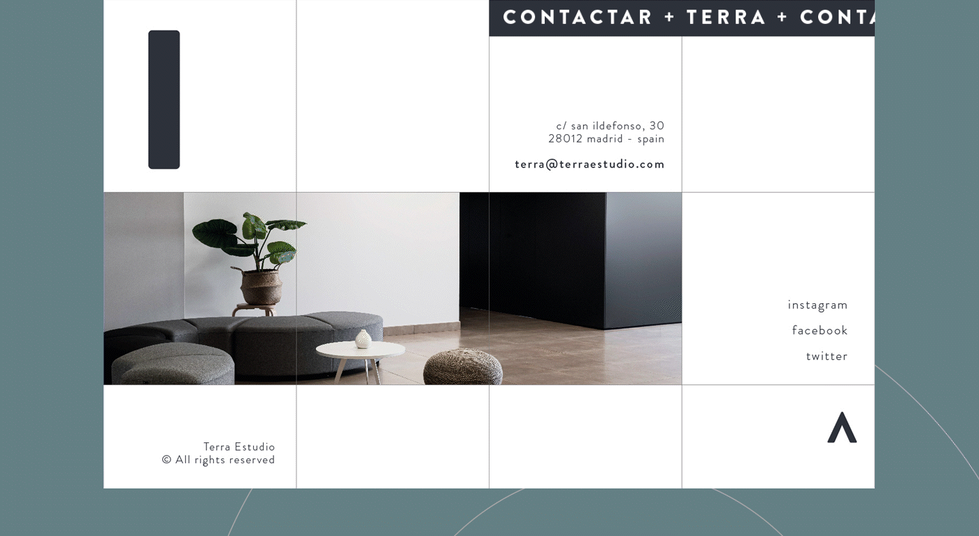 TERRA ESTUDIO I Branding and UX/UI design by Virginia Oliete
