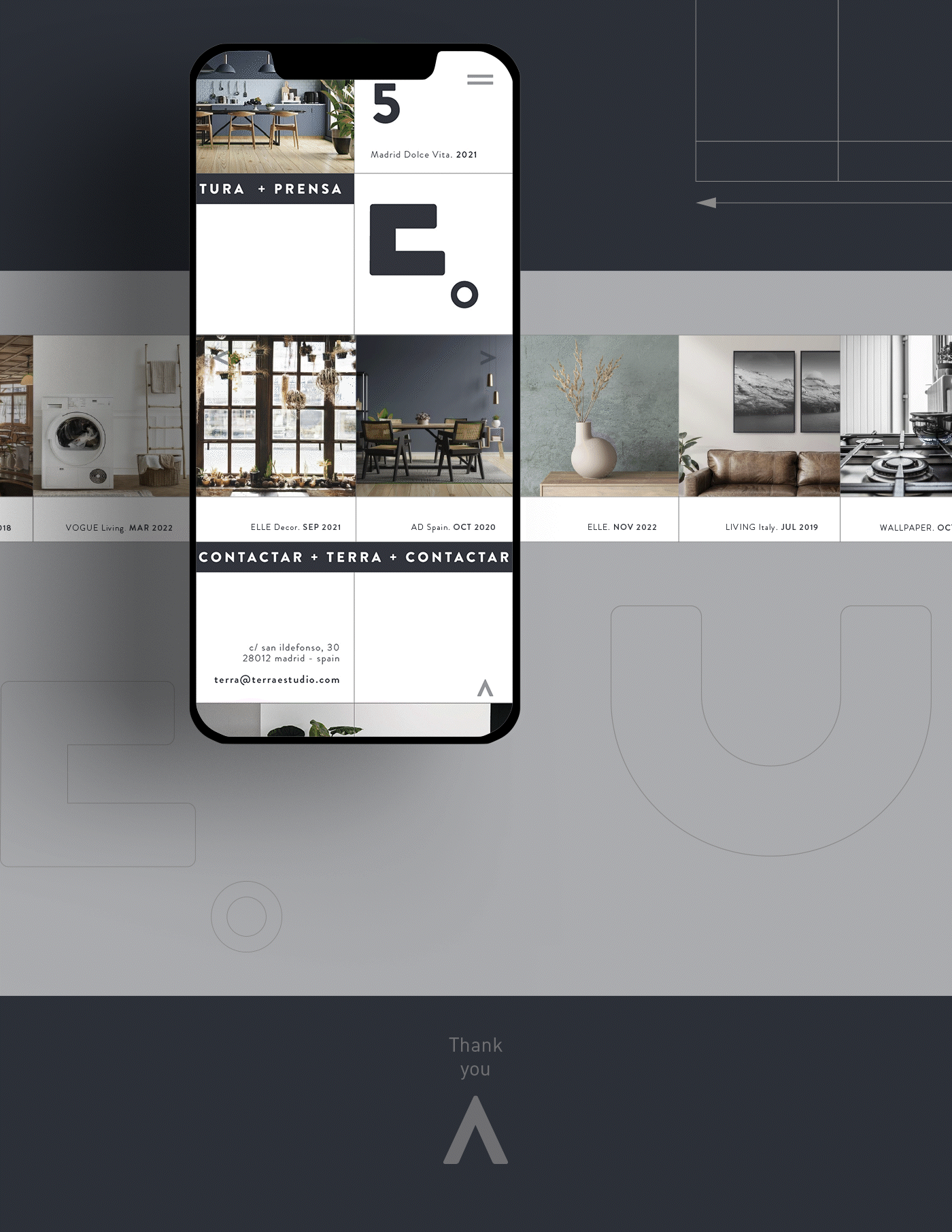 TERRA ESTUDIO I Branding and UX/UI design by Virginia Oliete