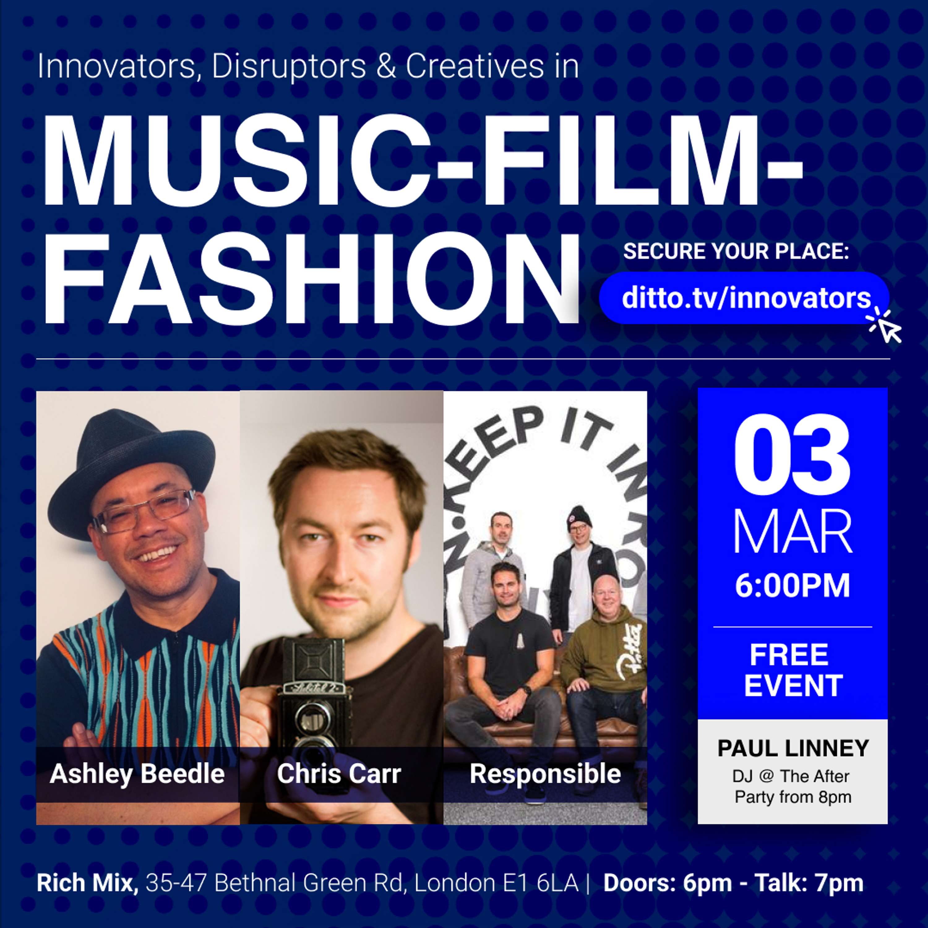 A great opportunity to learn, network and have a boogie in Shoreditch! by Jess Migliore
