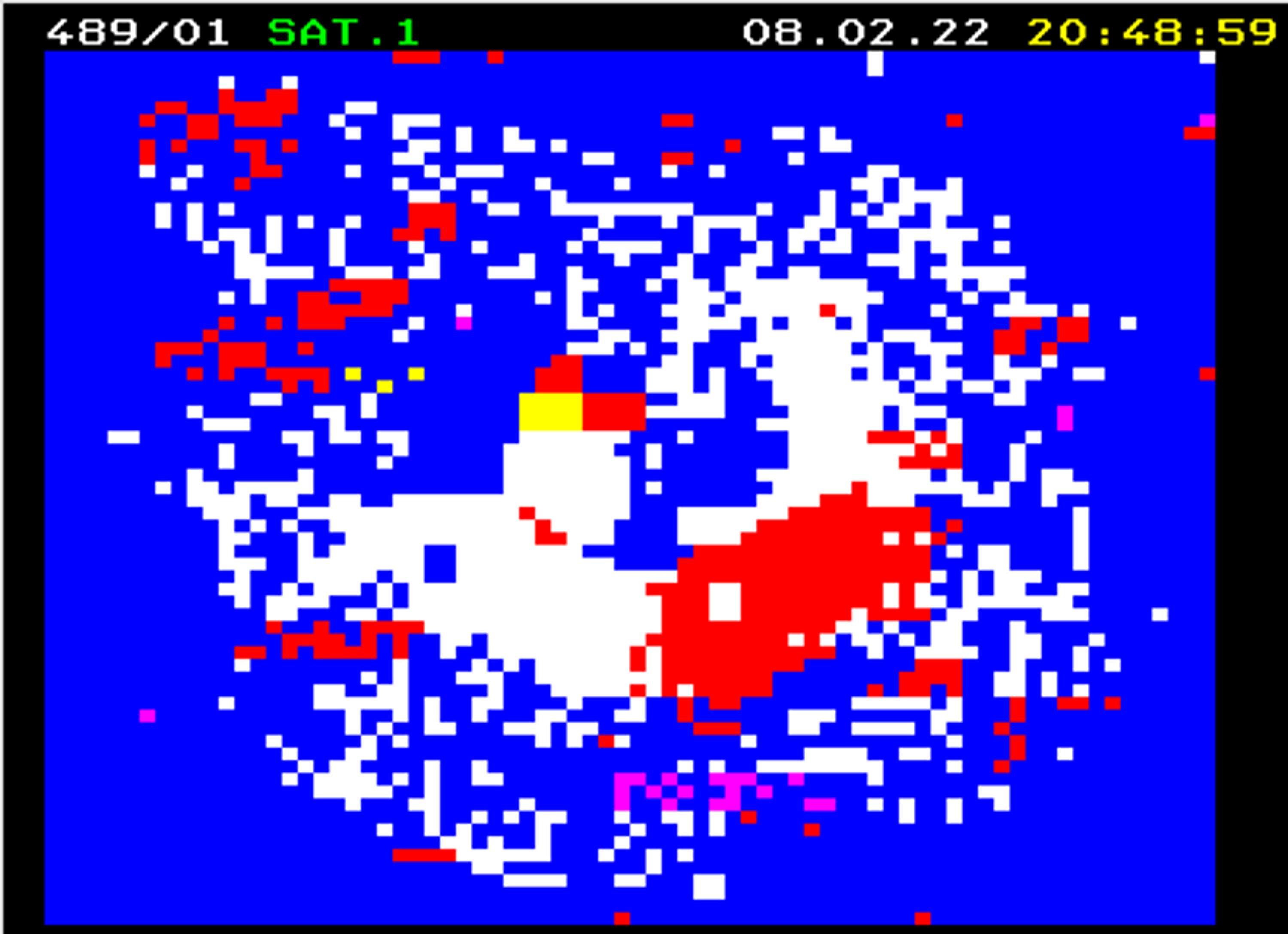 TeleNFT - modern teletext art NFT project (live broadcast: 2022) by Gleb Divov