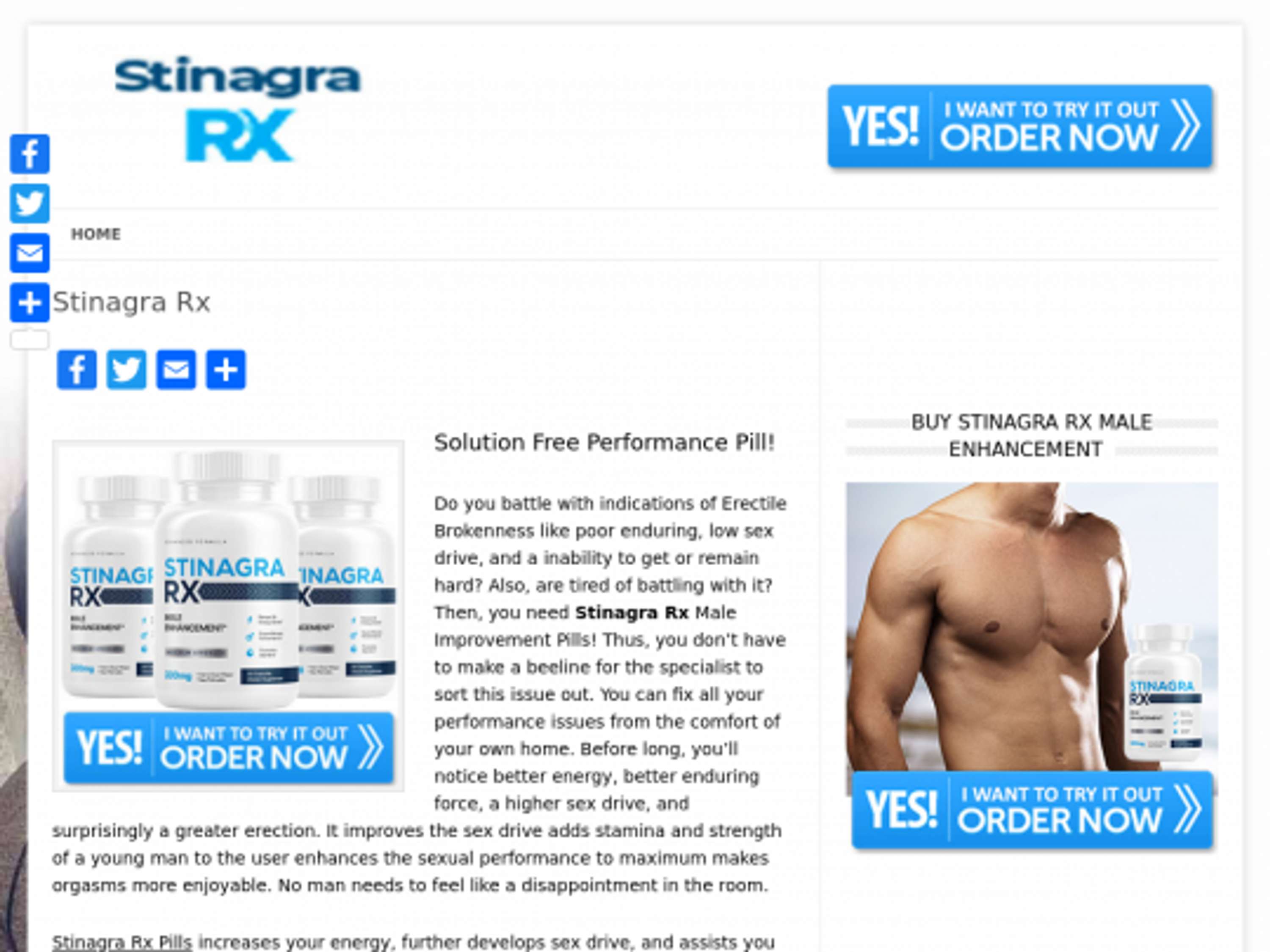 Stinagra RX  Reviews, Side Effects, Benefits & Ingredients by arya chuni