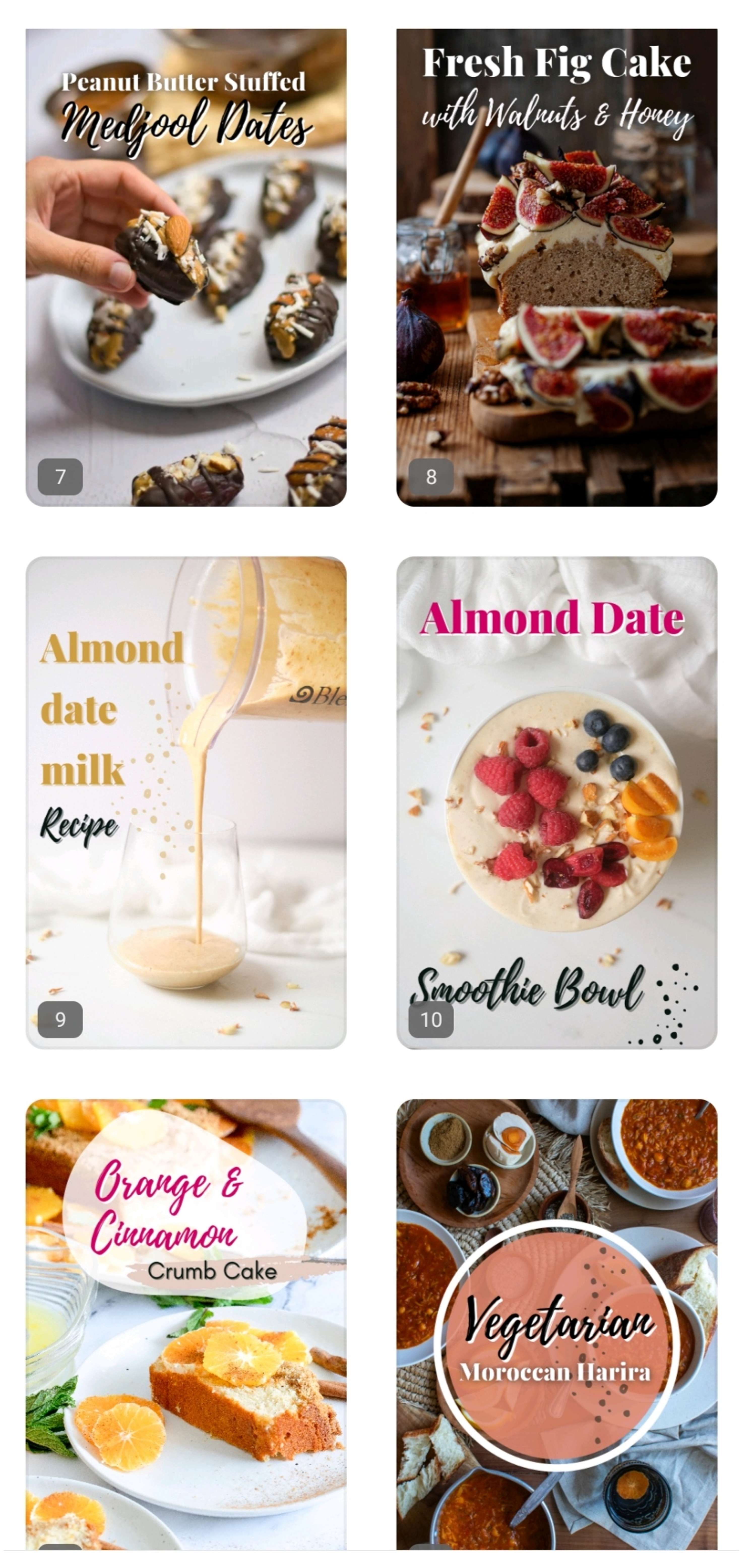 Ramadan Cookbook / E-Book & Pinterest Pin Design by Andjela Jovanovic
