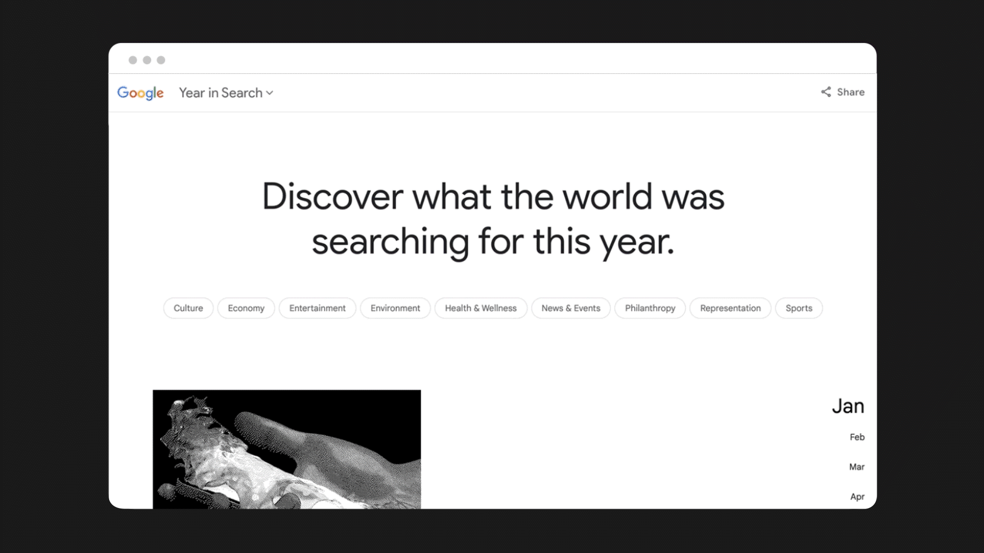 Year in Search 2021 by Google Brand Studio