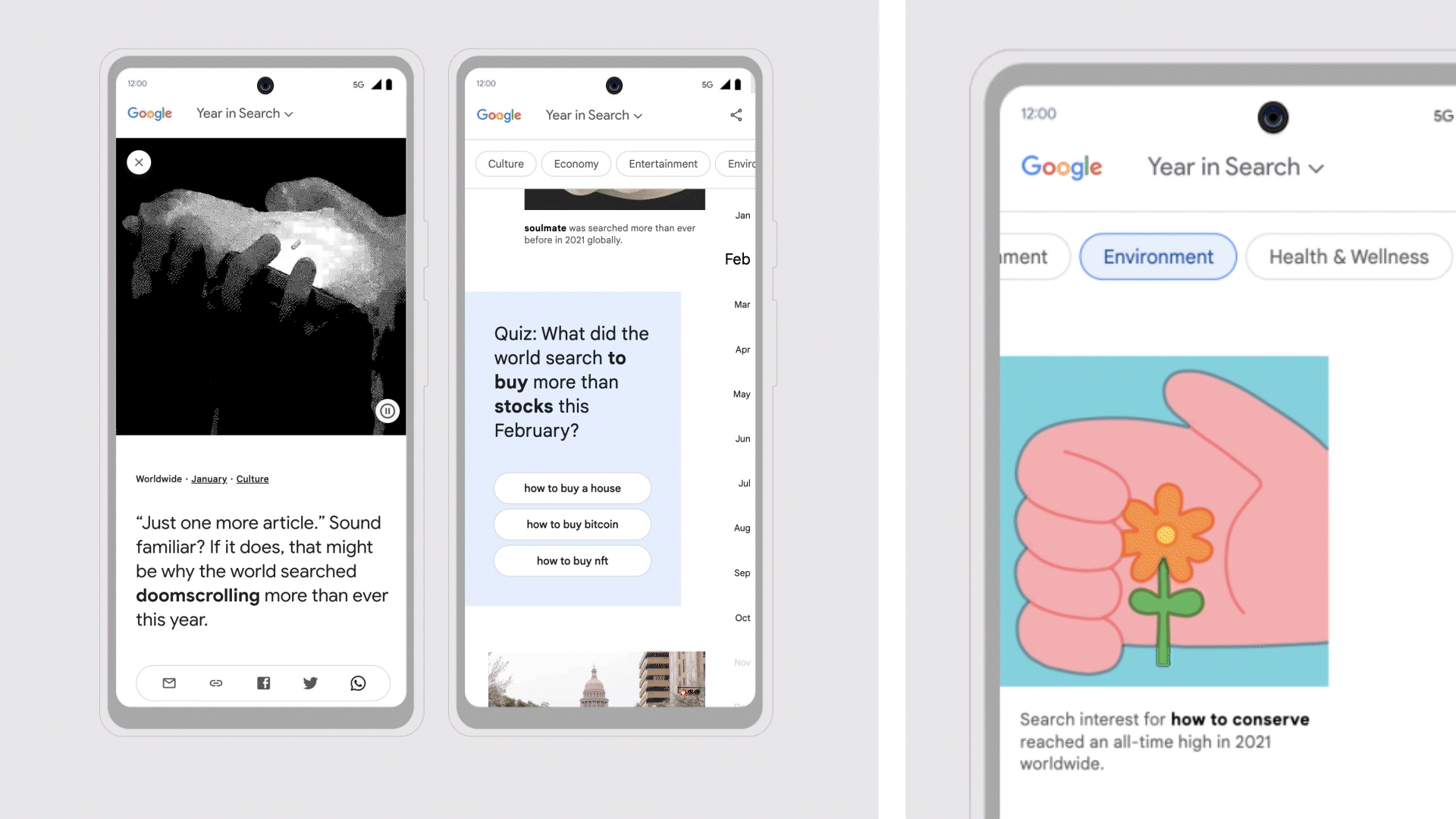 Year in Search 2021 by Google Brand Studio