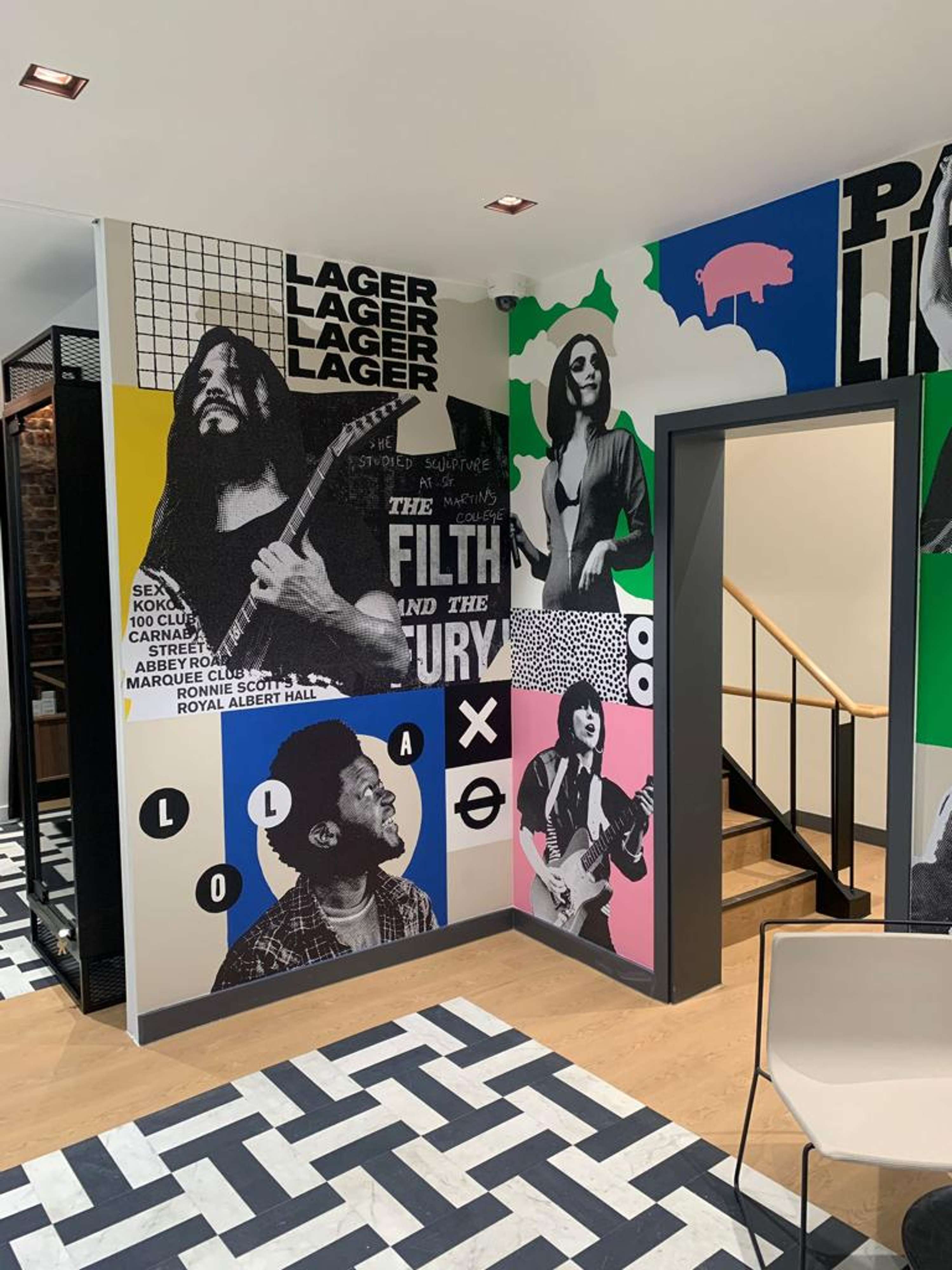 Fender Artist Studio Art Installation by Craigh 'Tr' Lewis