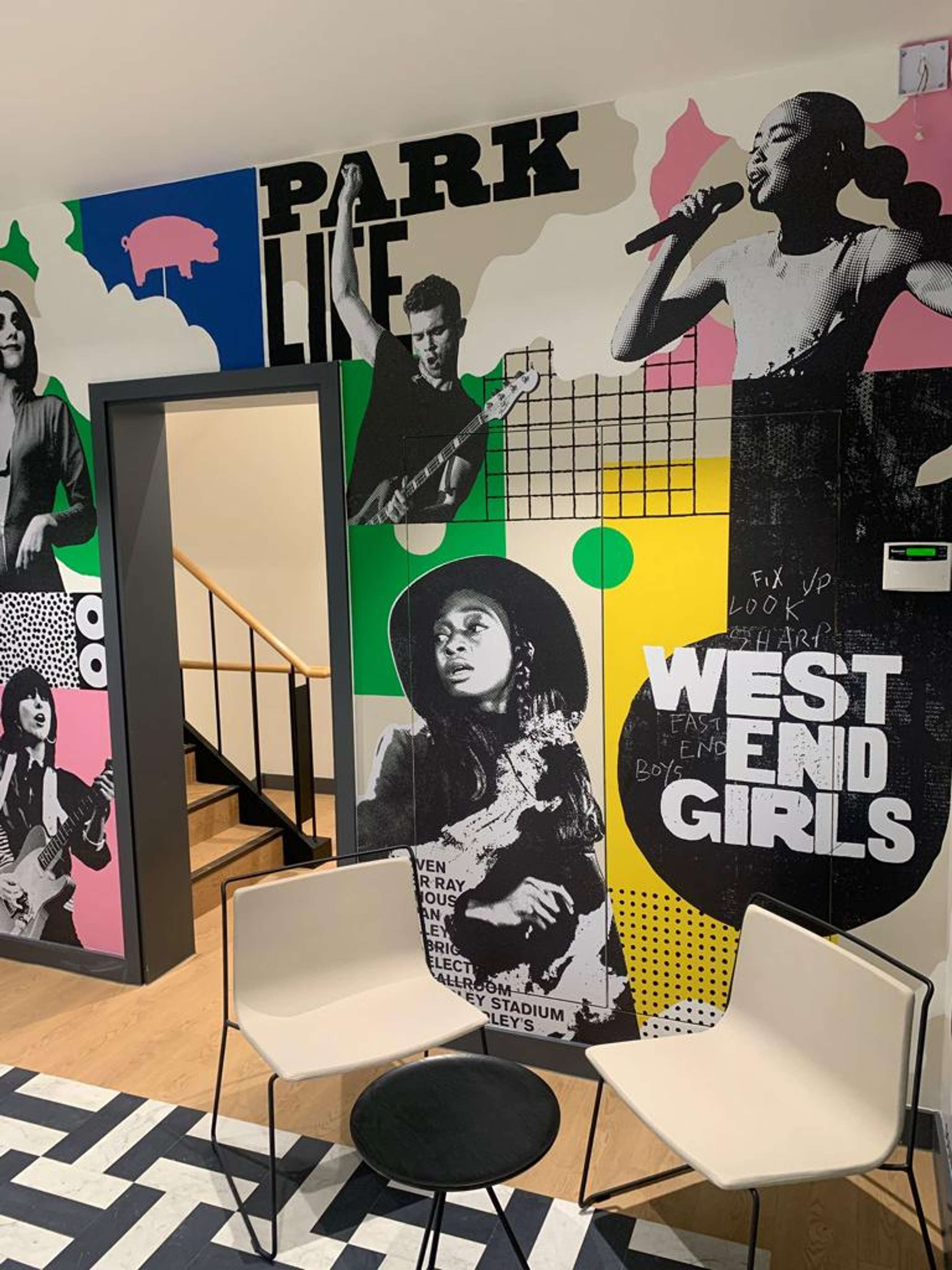 Fender Artist Studio Art Installation by Craigh 'Tr' Lewis