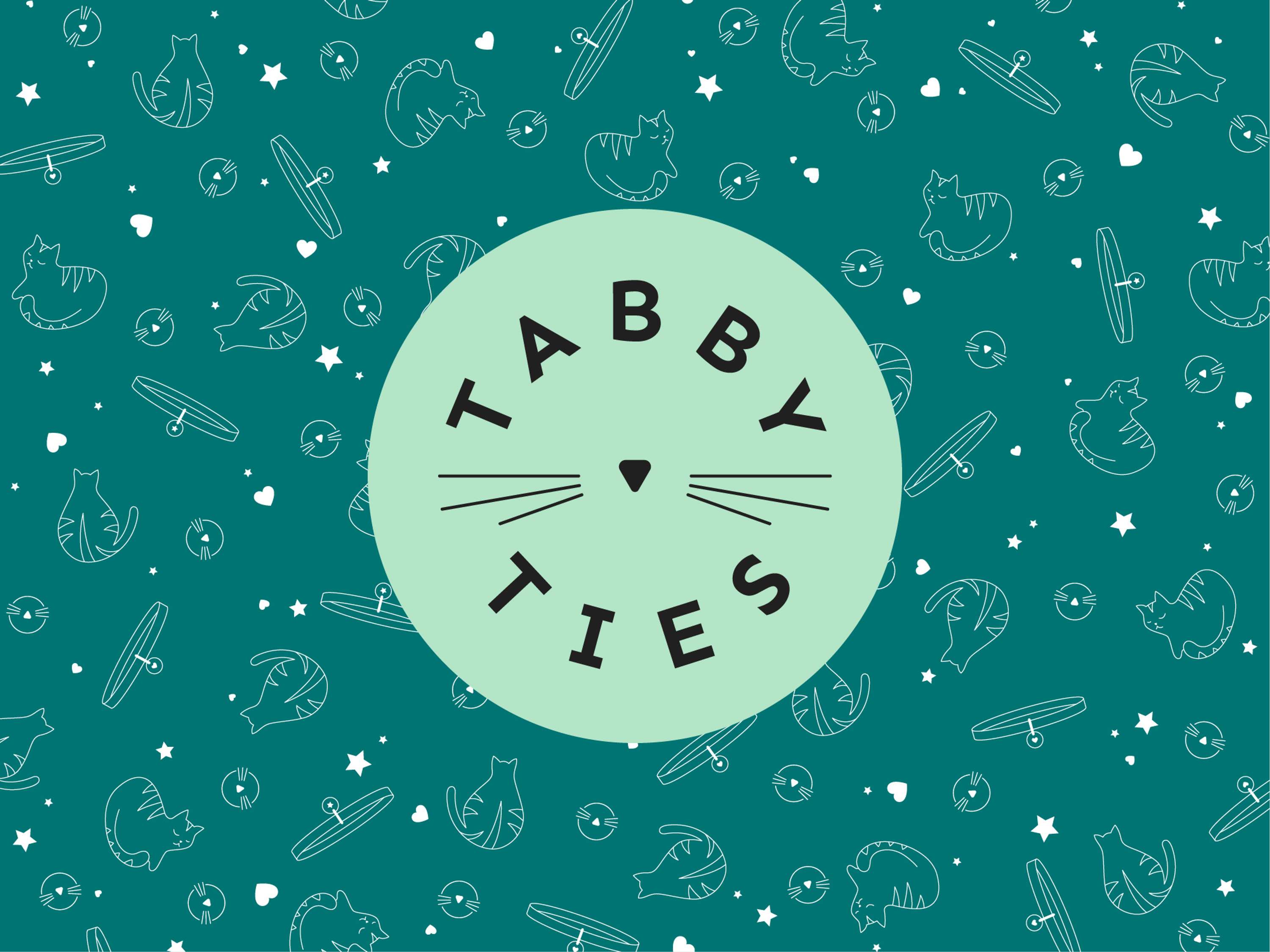 Tabby Ties by Sarah Kirkbride