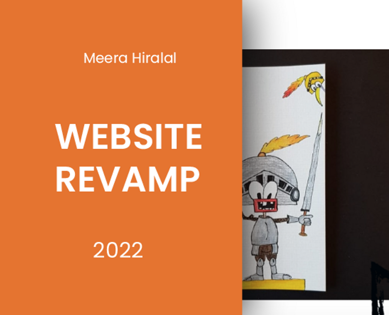 Website Revamp | Freelance by Meera Hiralal