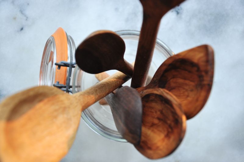 Wooden spoons by Esther Stronach