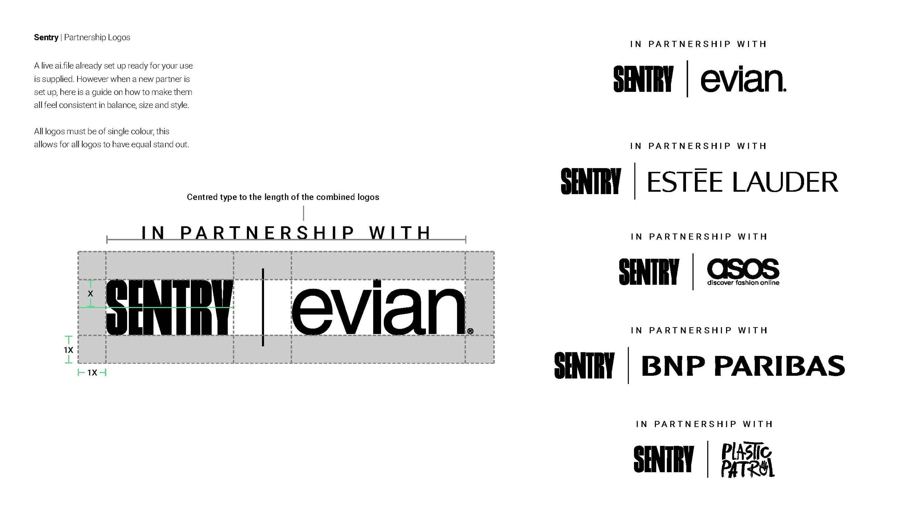SENTRY - visual identity by Simon Hewitt